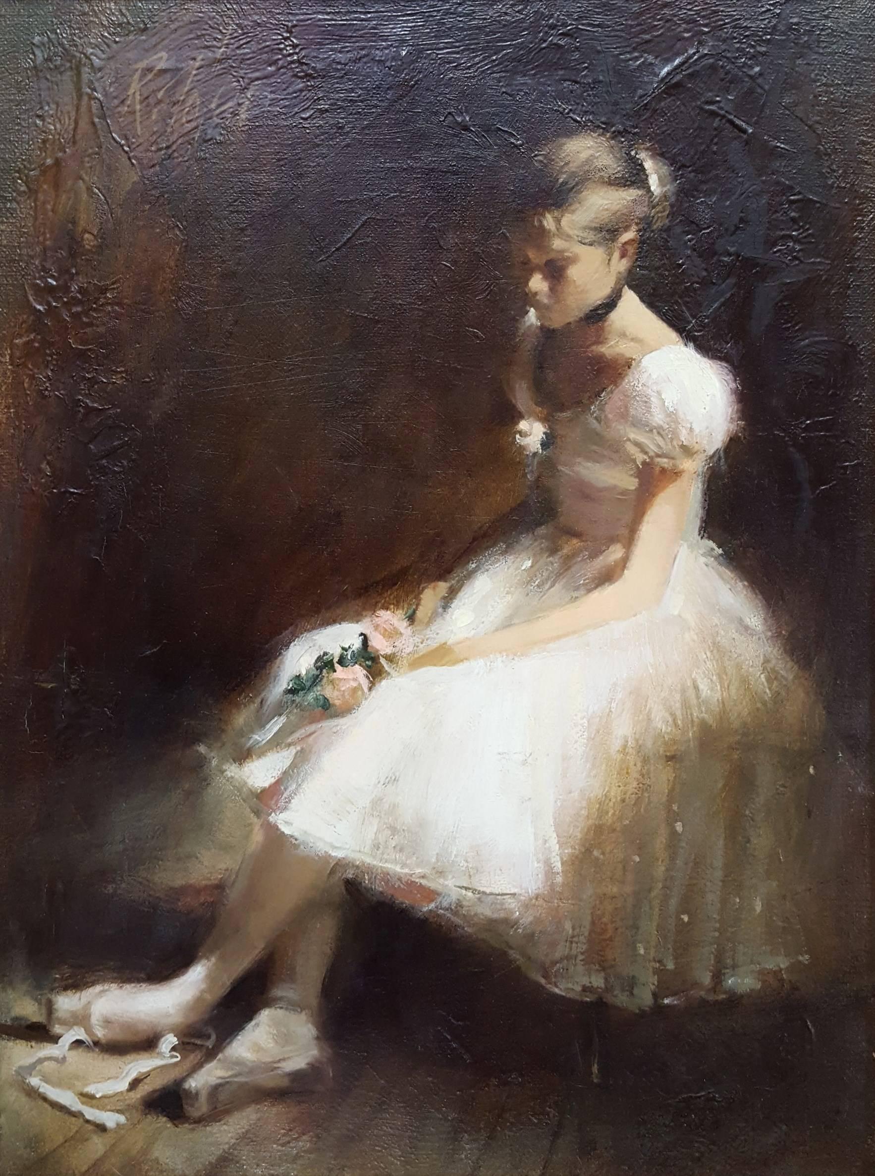 Richard Judson Zolan Figurative Painting - Ballerina