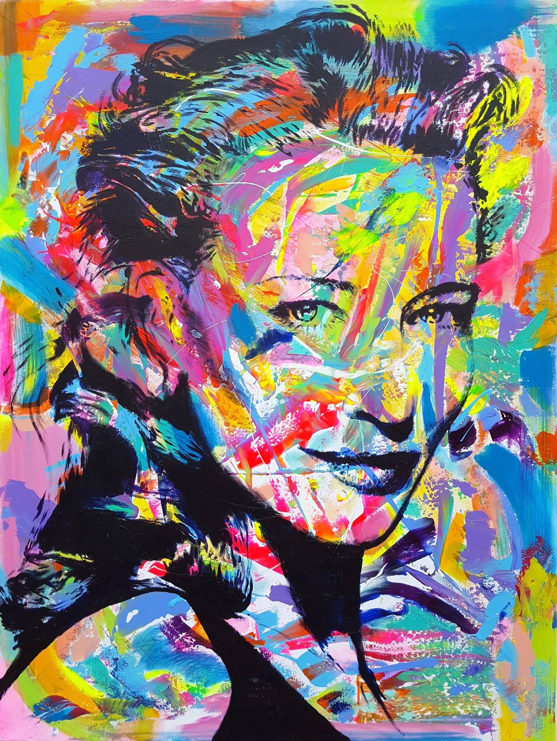 Jack Graves III Portrait Painting - Cate Blanchett Icon