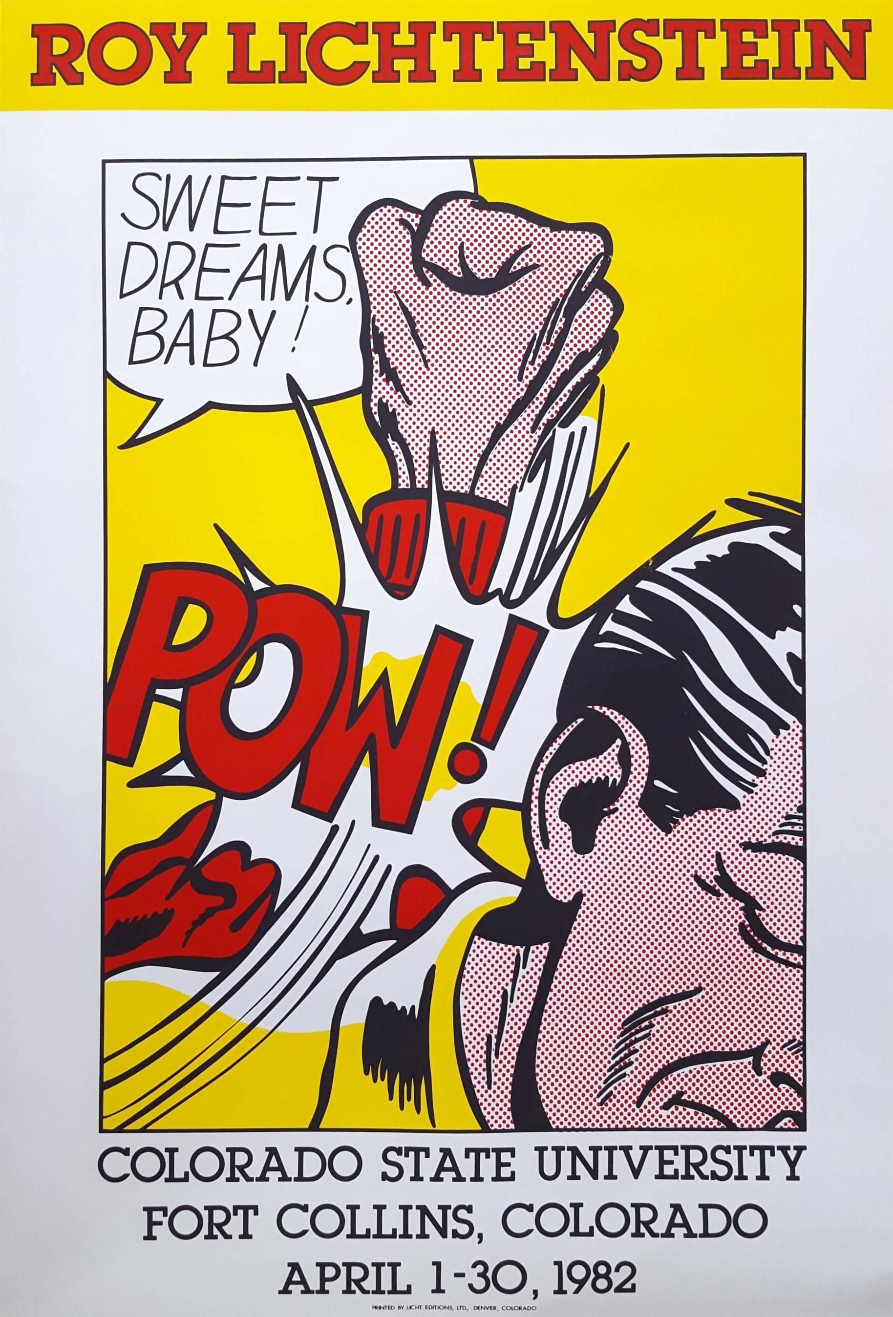 Roy Lichtenstein Figurative Print - Colorado State University, Fort Collins