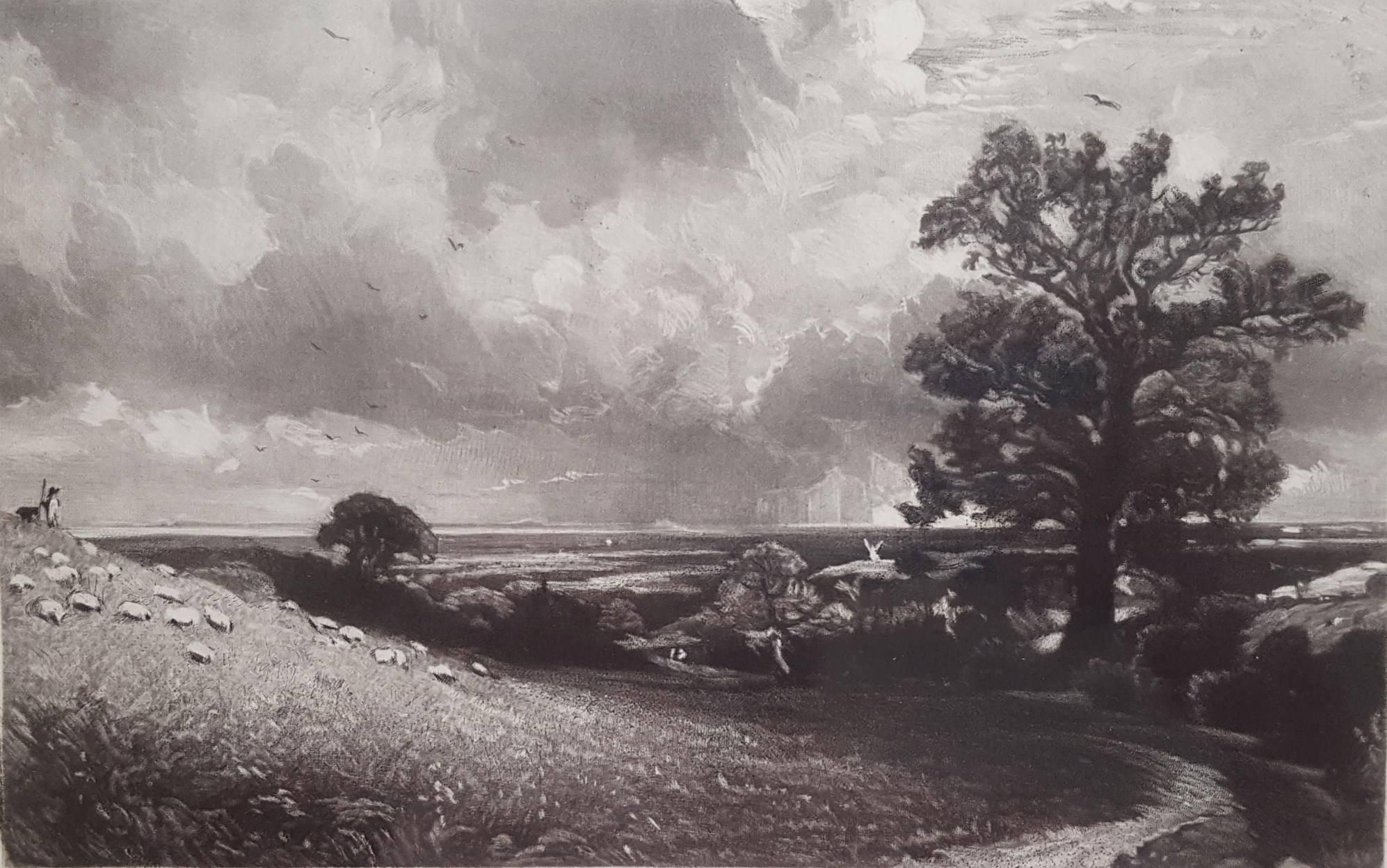 John Constable Landscape Print - Noon
