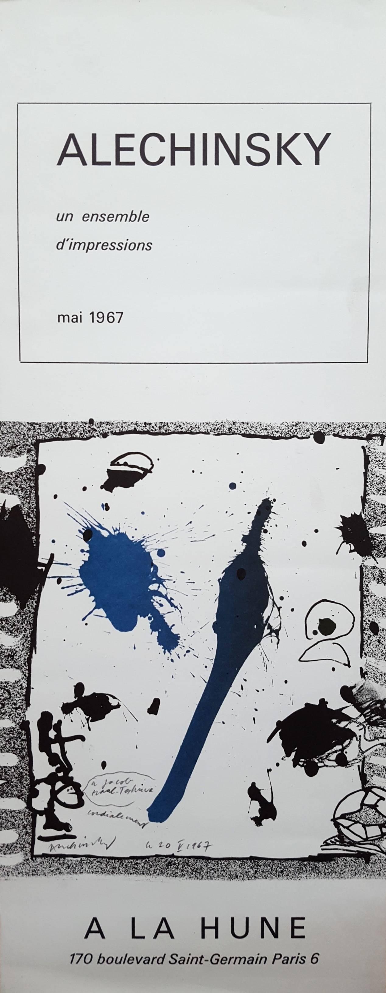 Pierre Alechinsky Abstract Print - Alechinsky: Un Ensemble d'Impressions