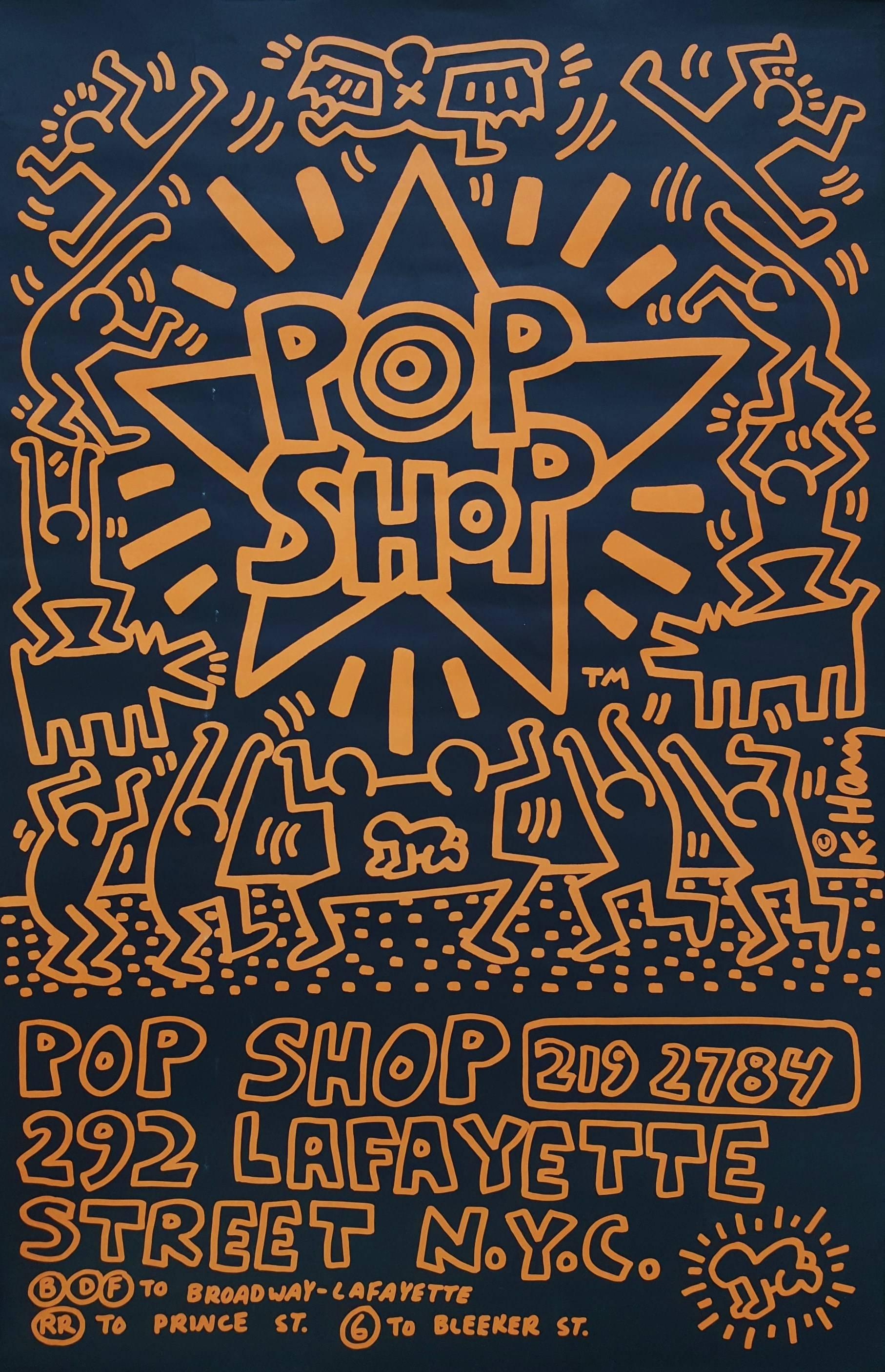 Keith Haring Figurative Print - POP-Shop