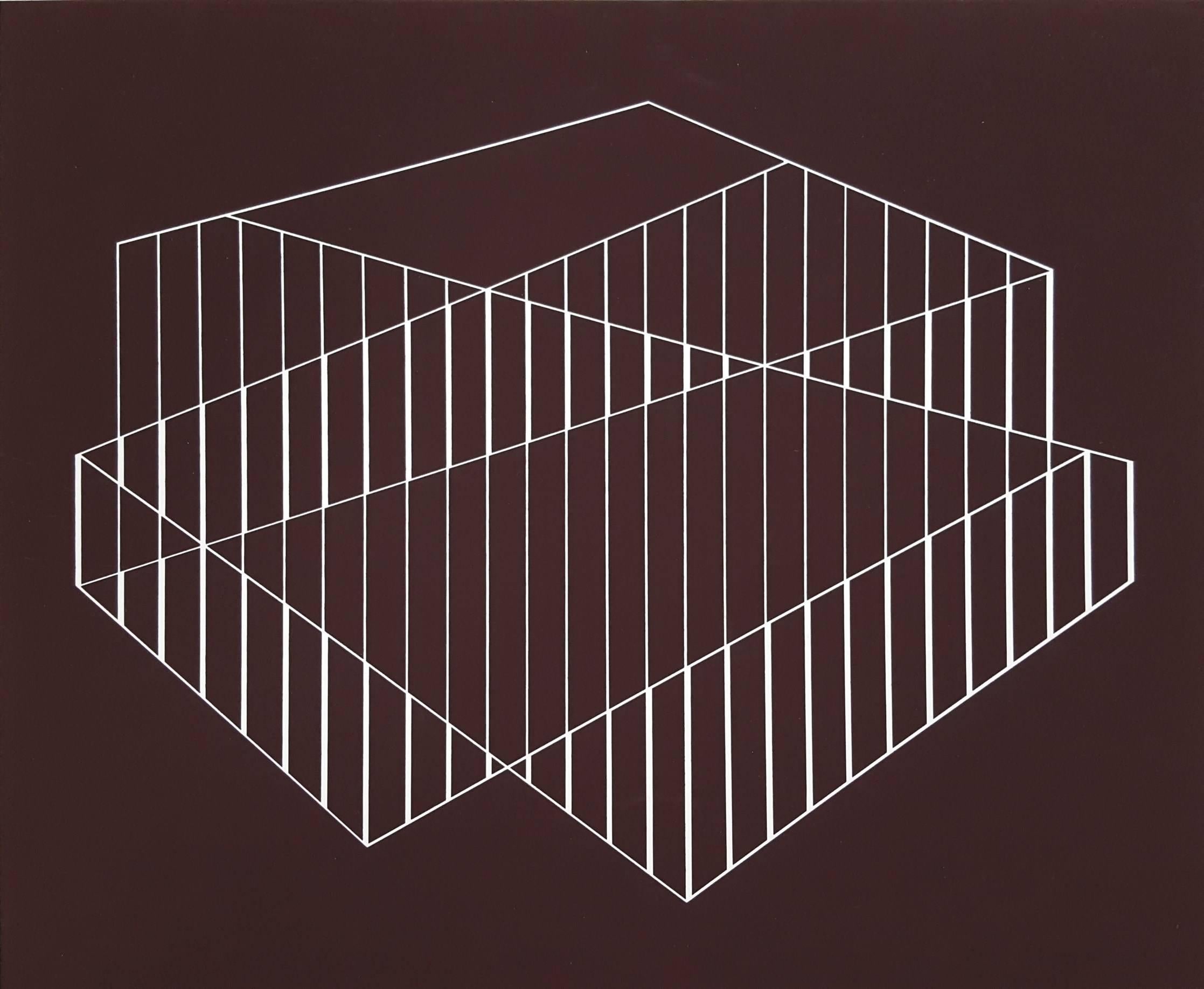 Josef Albers Abstract Print – Formulation: Articulation, Folio II / Folder 6 (B)