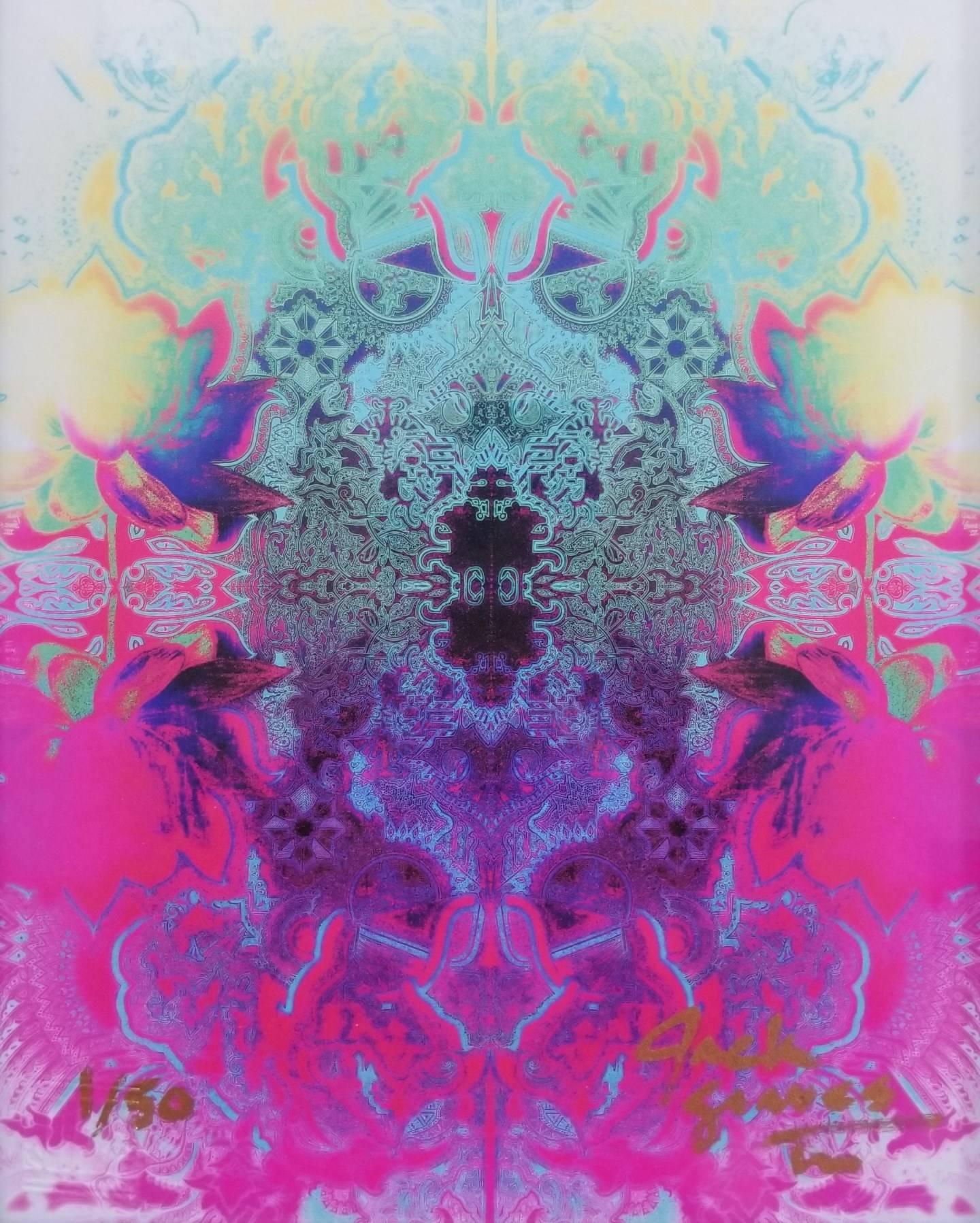 Jack Graves III Abstract Print - Lotus Flower
