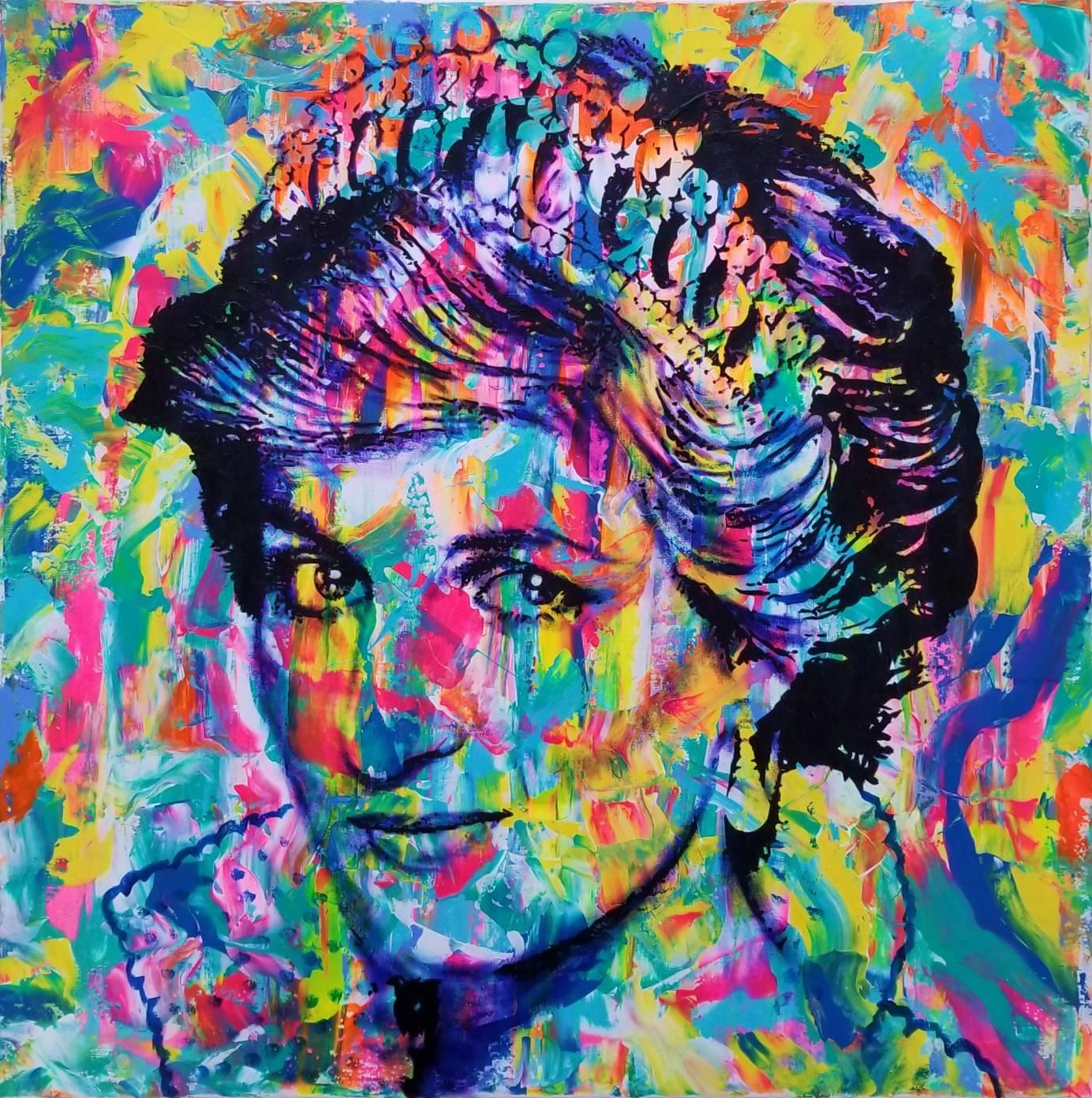 Jack Graves III Portrait Painting - Princess Diana Icon II