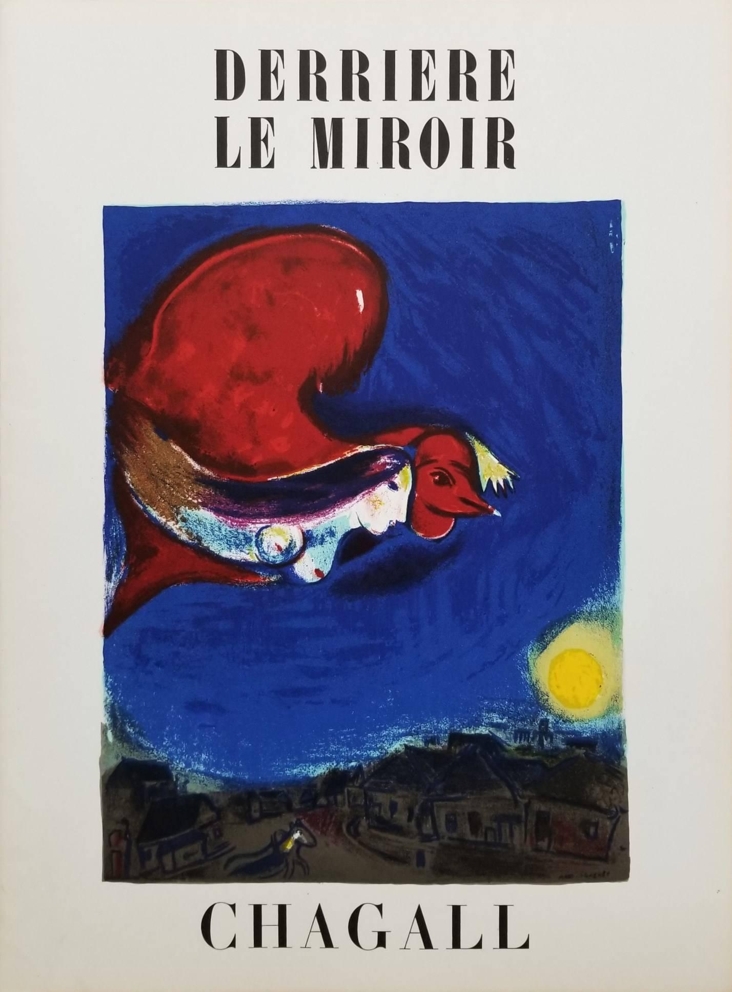 Marc Chagall Landscape Print - The Village by Night (front cover)