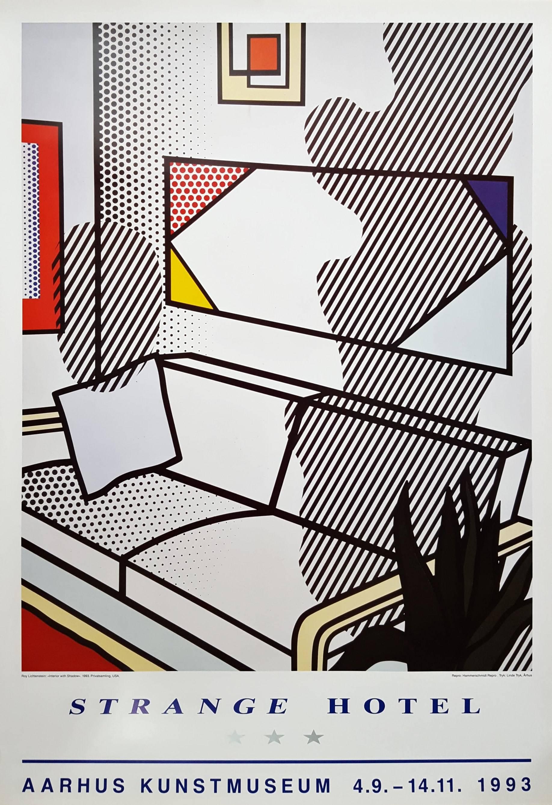 Roy Lichtenstein Interior Print - Strange Hotel