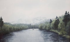 Fishing on the River Tay, Scotland