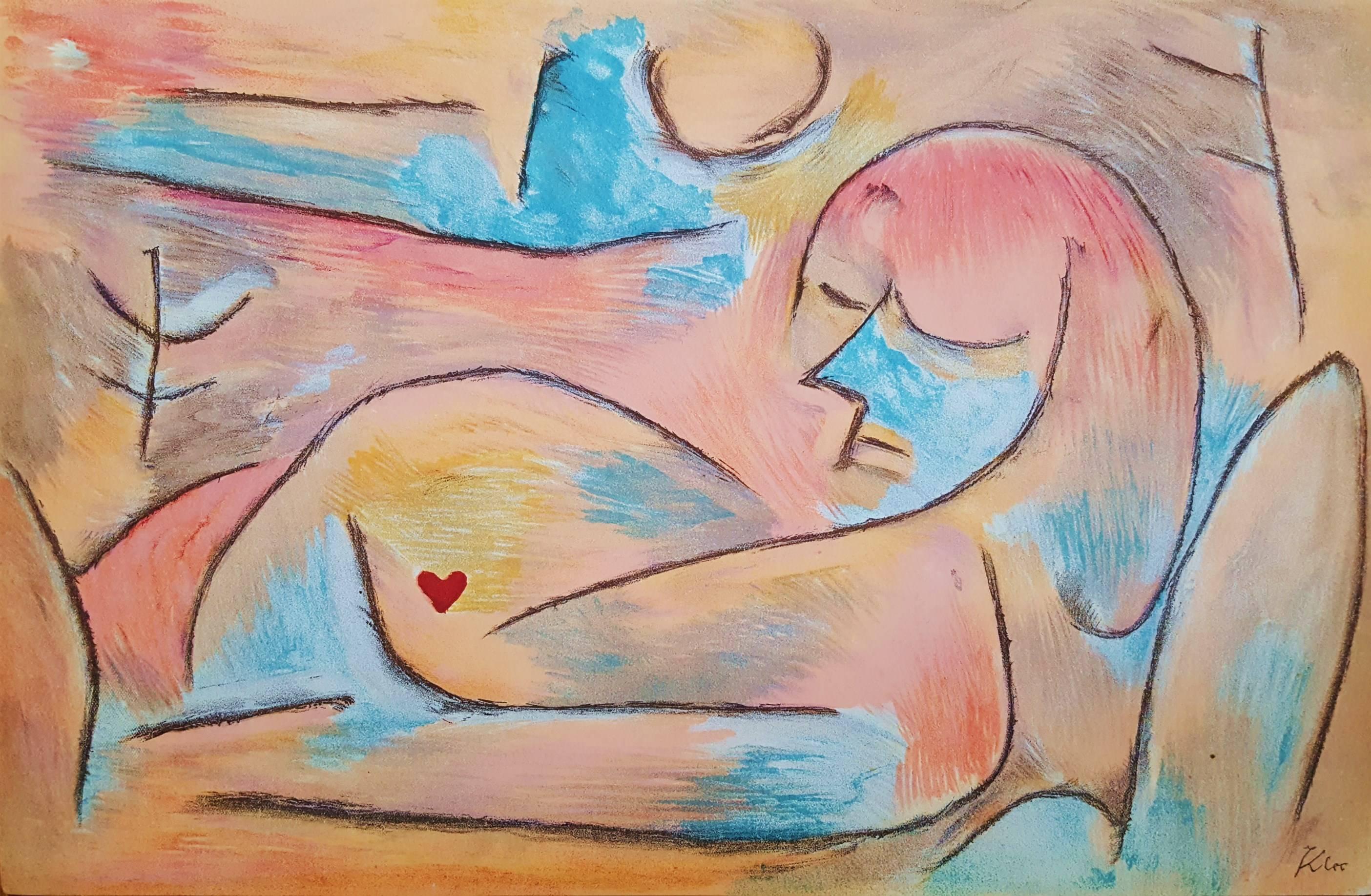 (after) Paul Klee Landscape Print - L
hiver