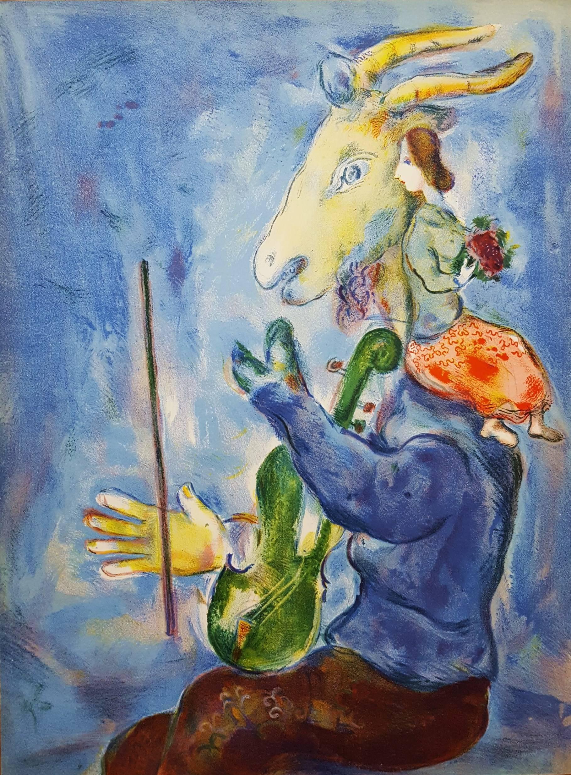 (after) Marc Chagall Figurative Print - Printemps