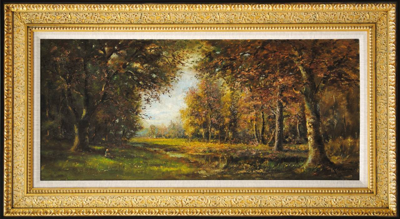 William Savery Bucklin Landscape Painting - Adirondack Woods