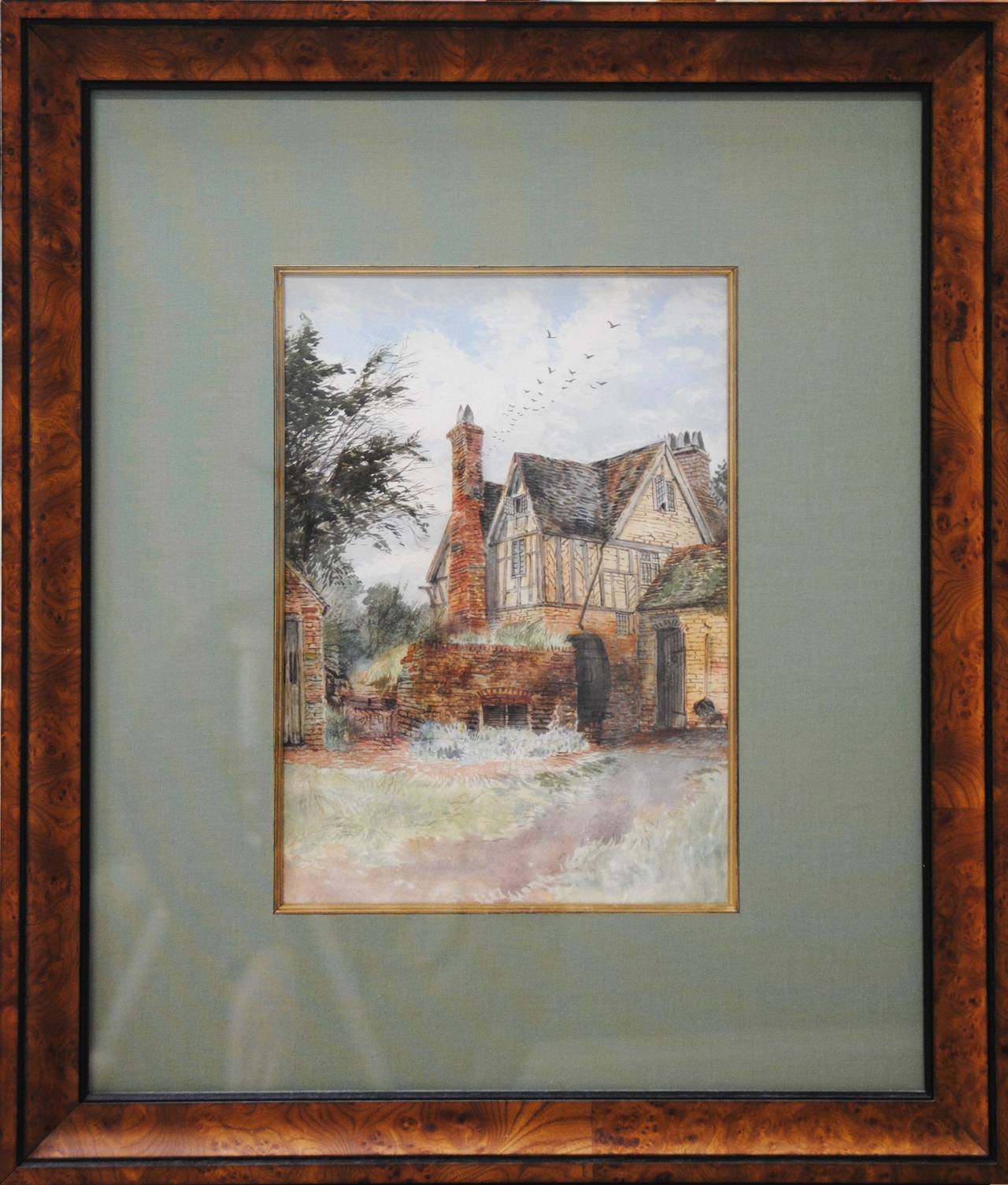 Tudor House - Art by Charles Bennett