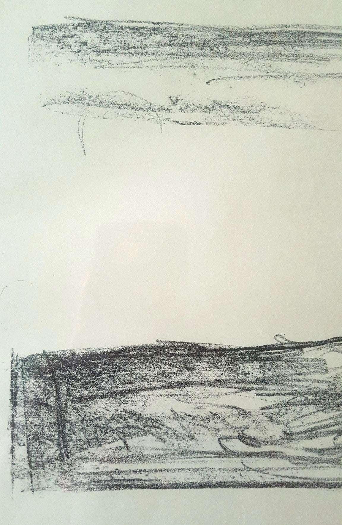 An original signed lithograph by Norwegian artist Edvard Munch (1863-1944) titled 