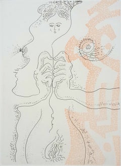 Le Fil d'Ariane (Ariadne's Clew) /// Moderner Surrealismus Surrelist Andre Masson