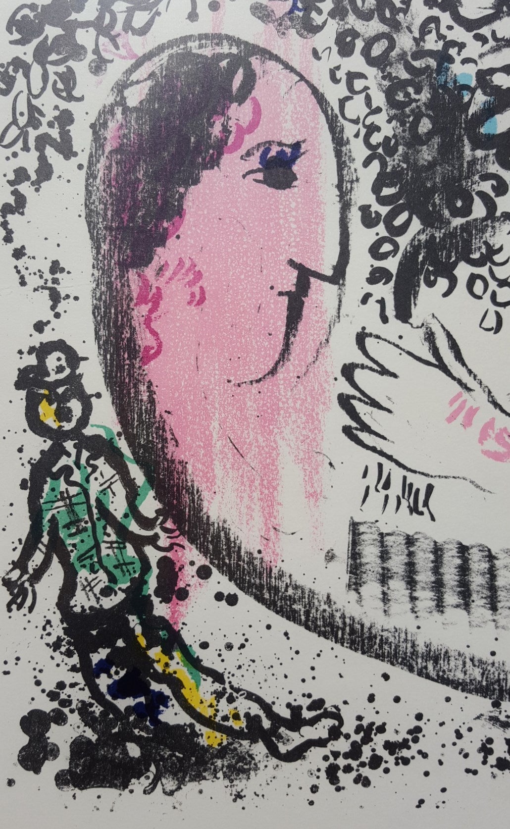 Reverie - Symbolist Print by Marc Chagall