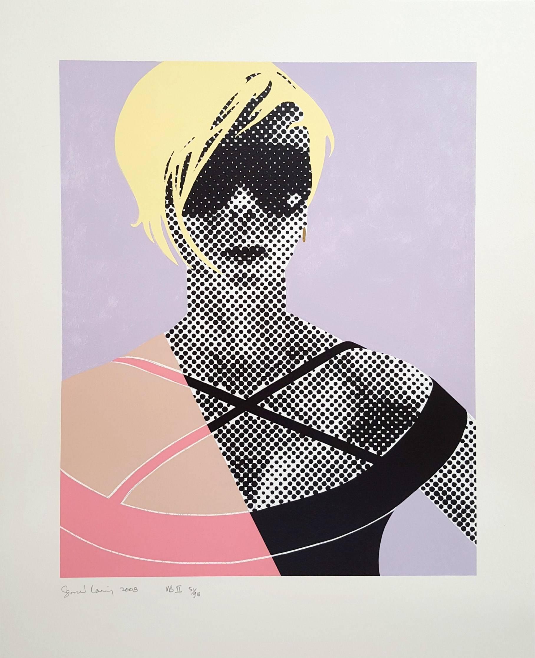 VB II (Victoria Beckham) - Print by Gerald Laing