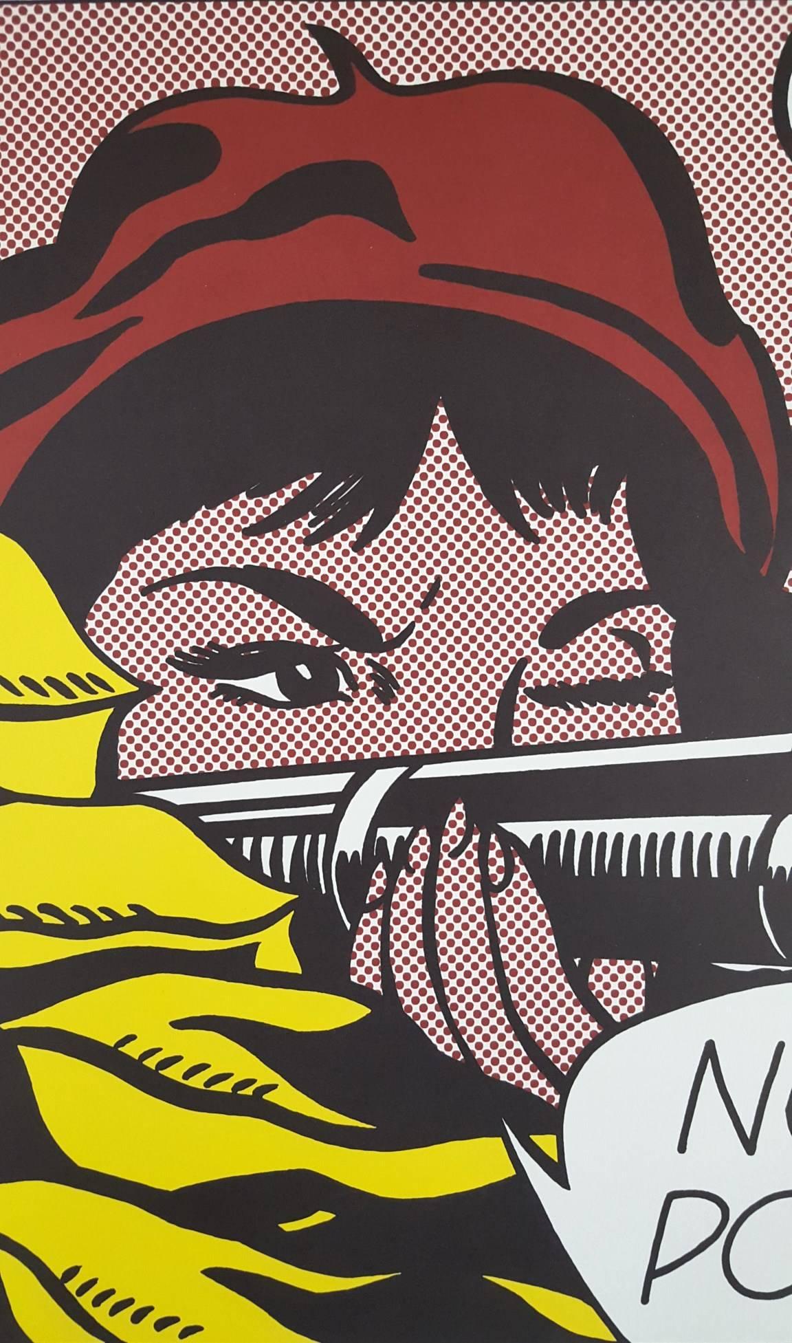 CRAK! - Pop Art Print by Roy Lichtenstein