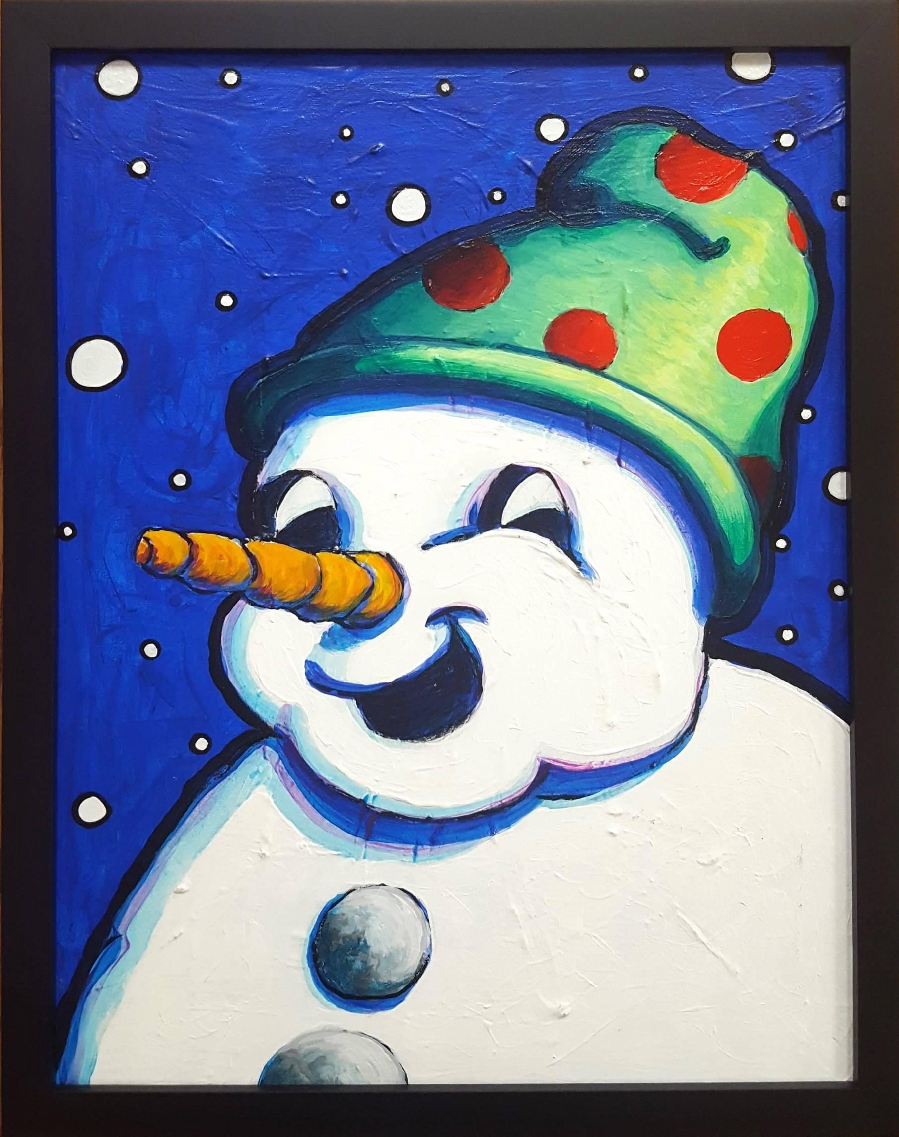 Frosty the Snowman - Painting by Unknown
