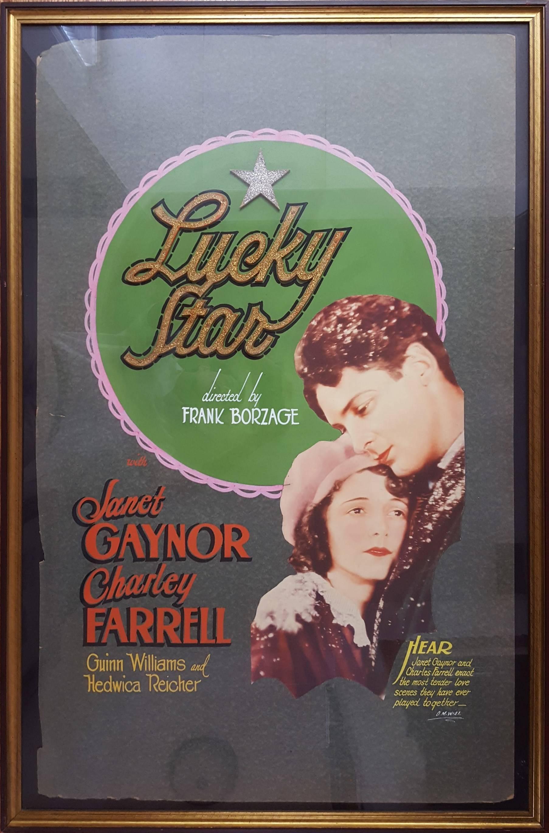 Lucky Star - Art Deco Mixed Media Art by O.M. (Otto) Wise