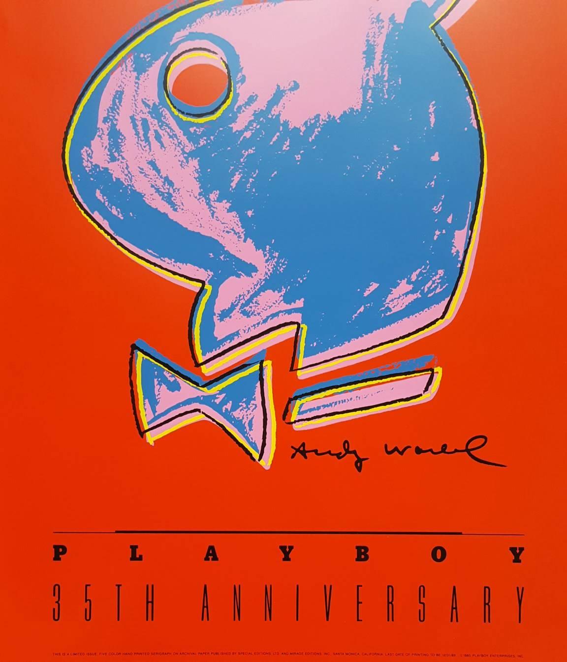 Playboy 35th Anniversary - Pop Art Print by Andy Warhol