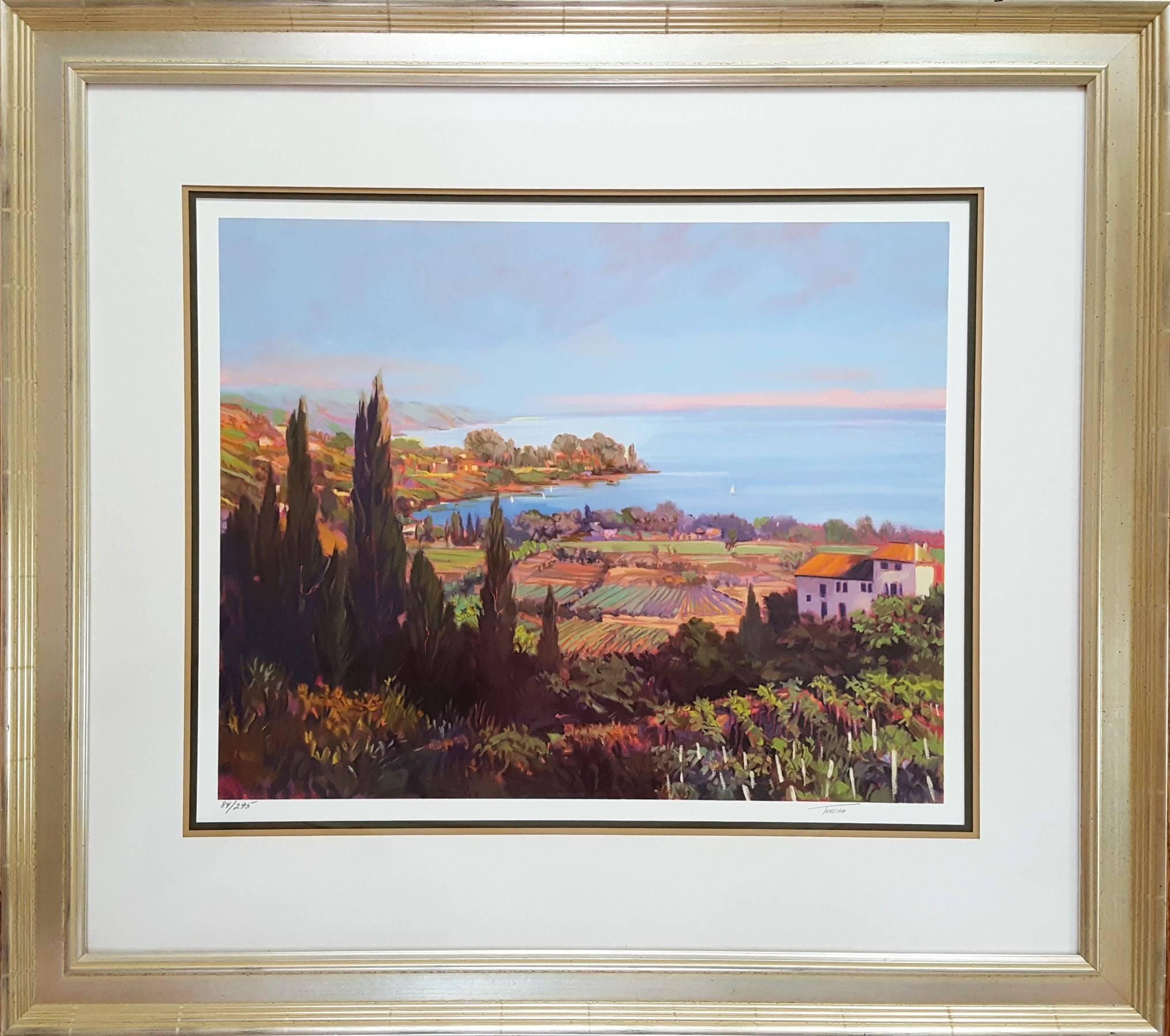Coastal Vineyard - Print by Jennie Tomao