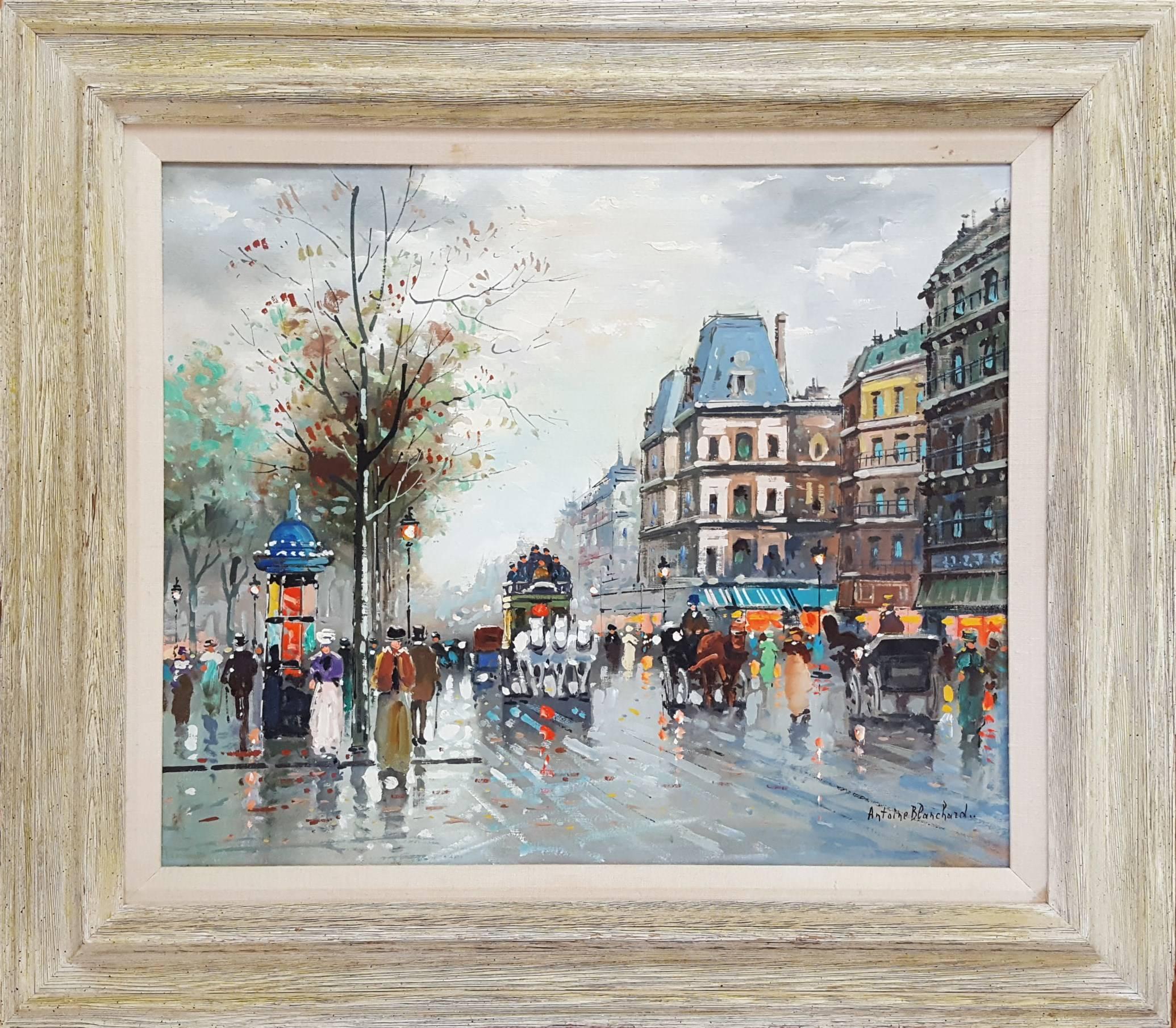 Paris, France - Painting by Antoine Blanchard