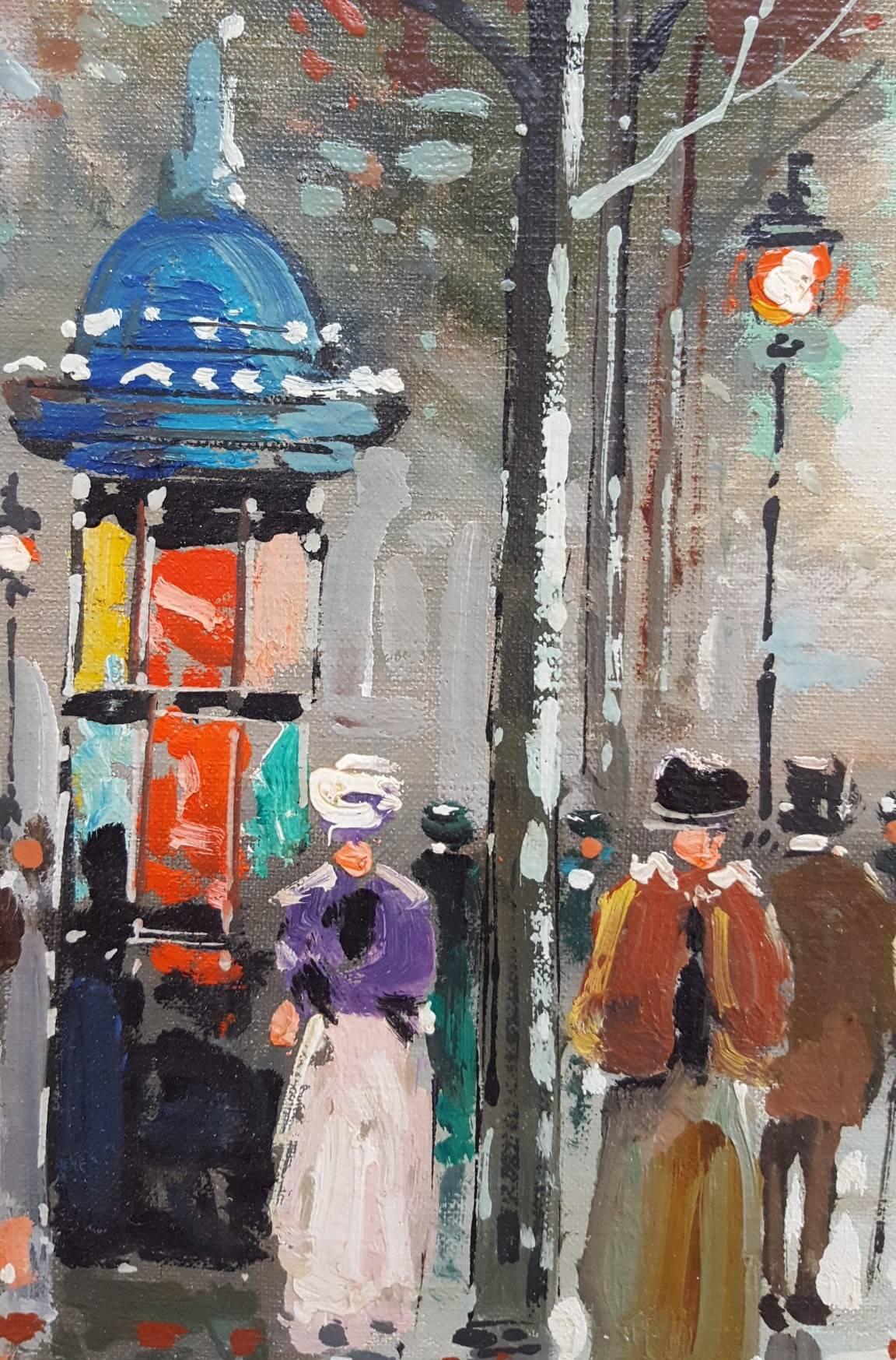An original signed oil on canvas by French artist Antoine Blanchard (1910-1988) titled 