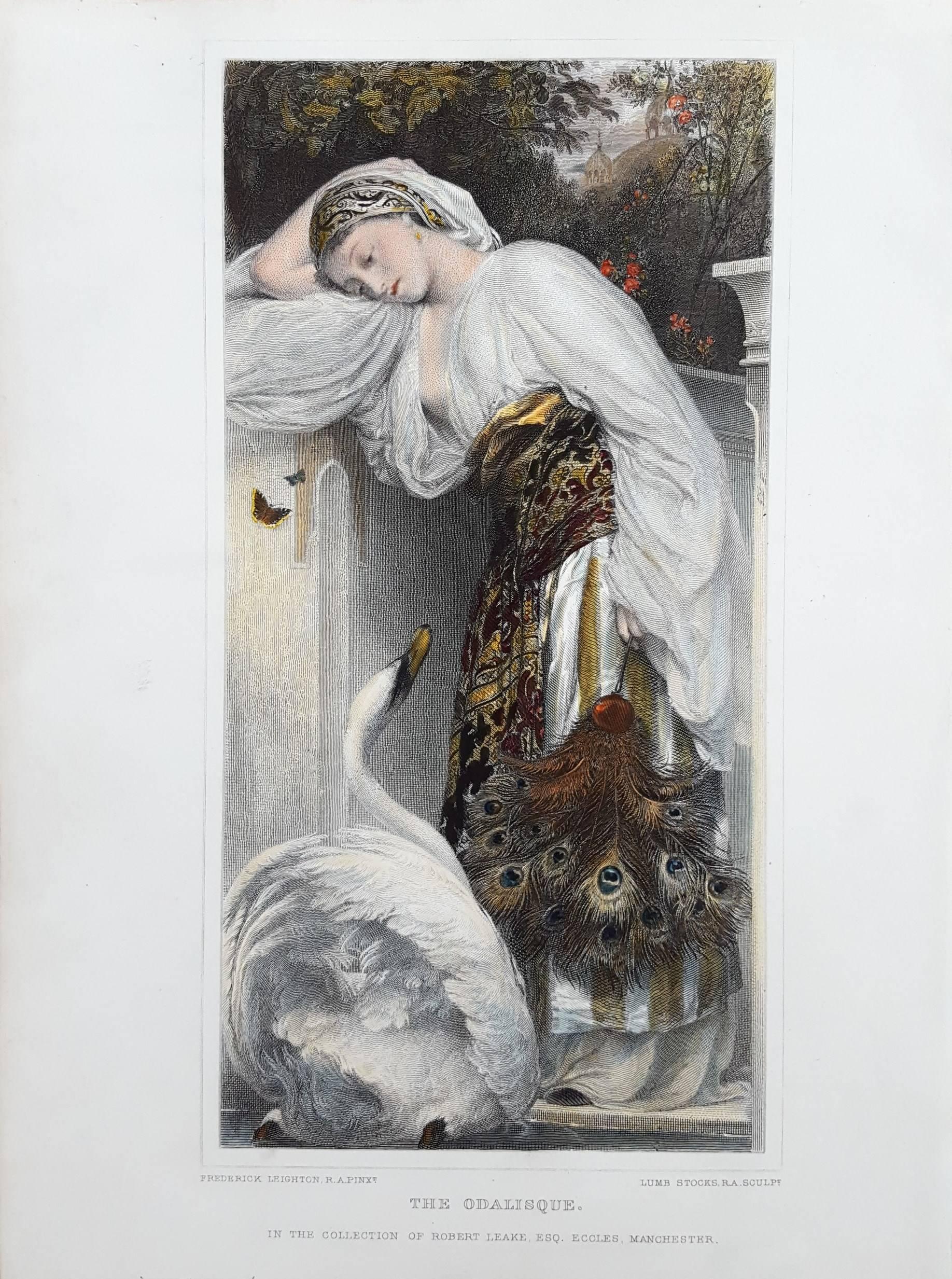 The Odalisque - Print by Frederic Leighton