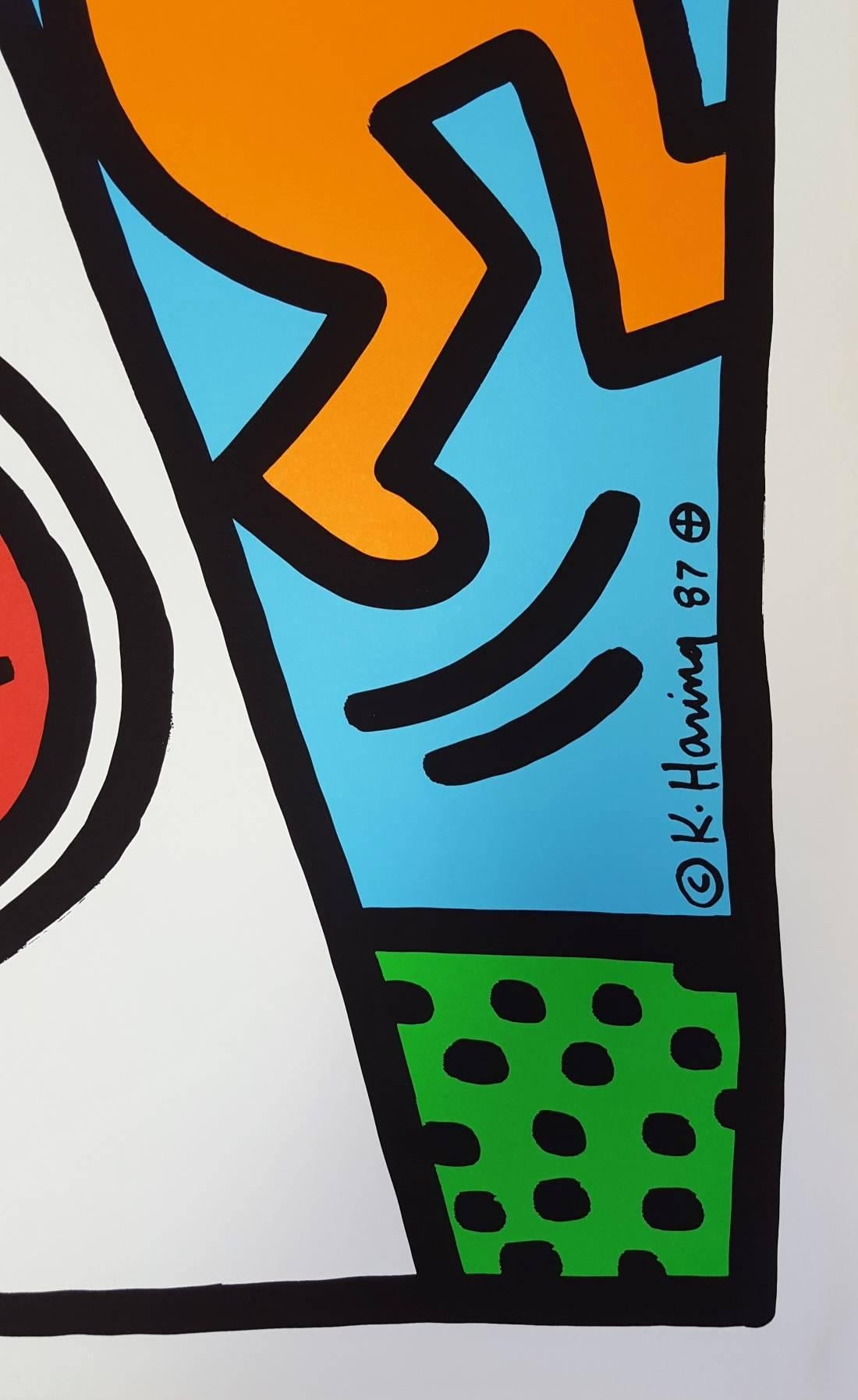 keith haring lucky strike