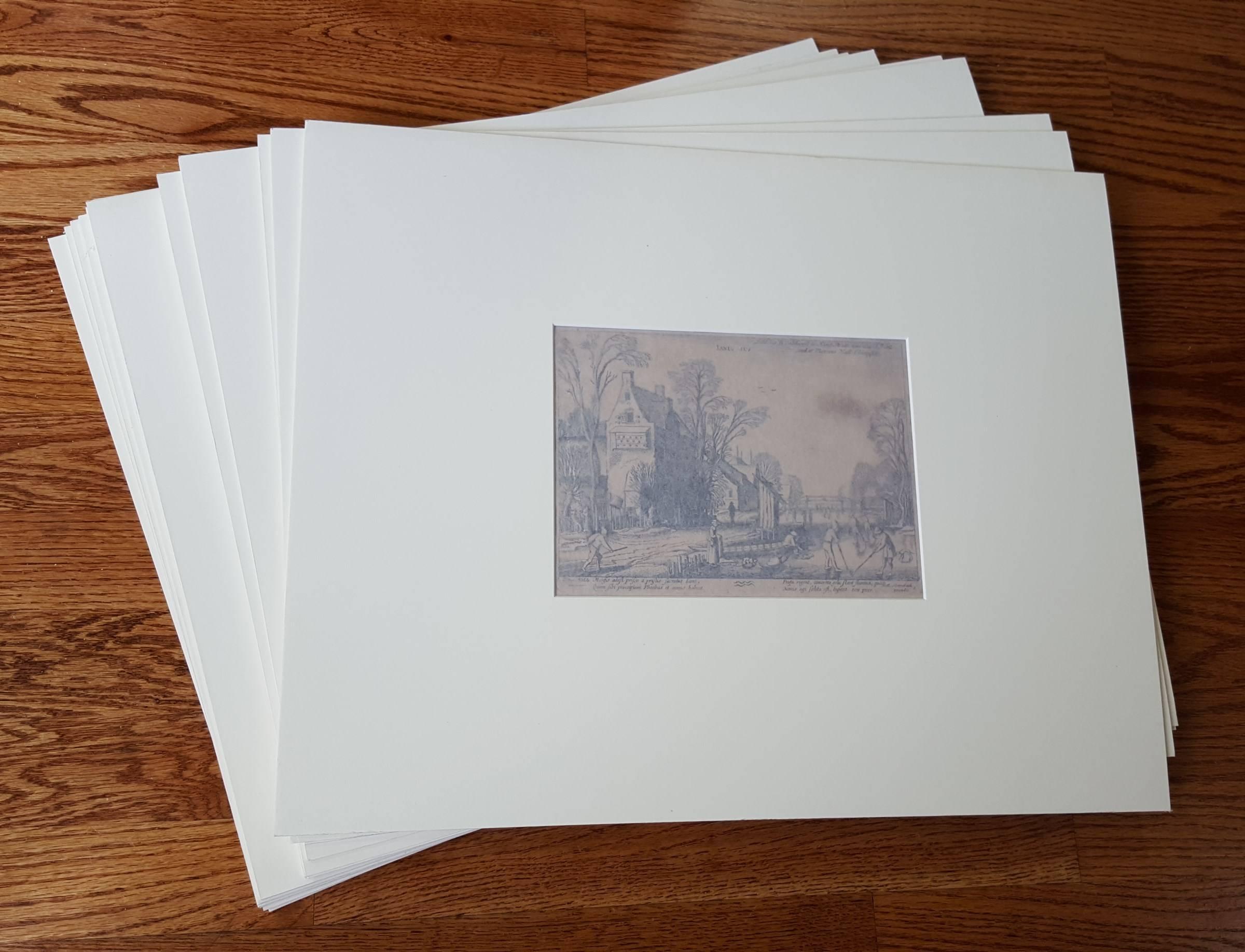 The Months (Complete Set of 12 Copper Plate Engravings) 4