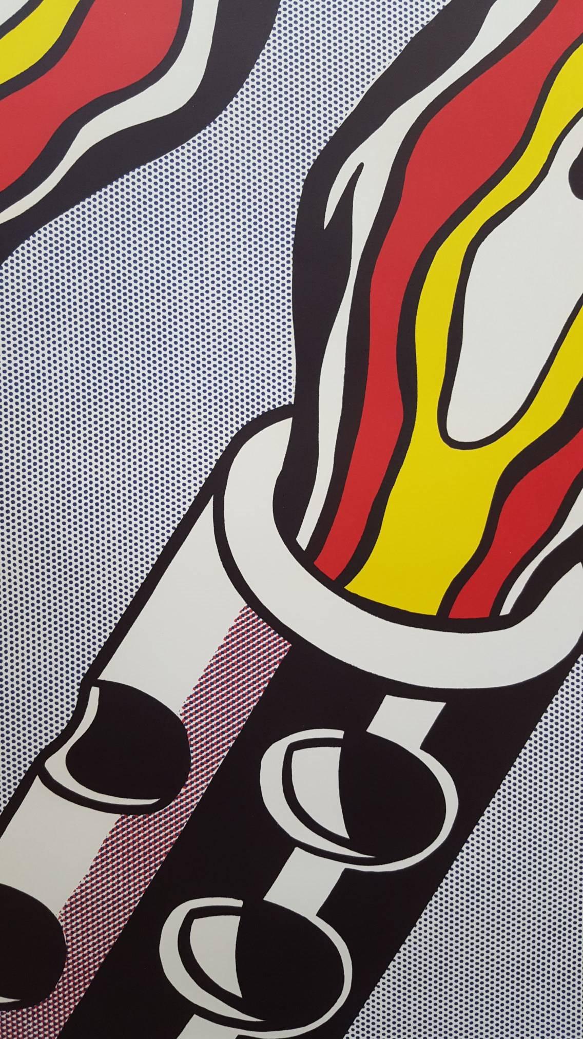 As I Opened Fire - Print by Roy Lichtenstein