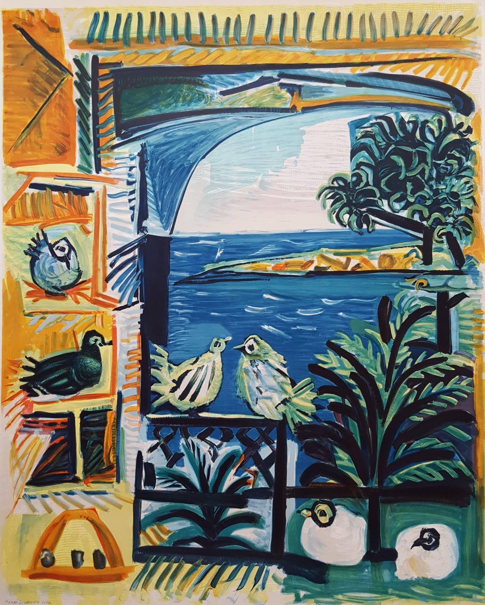 Côte D'Azur – Print von Pablo Picasso