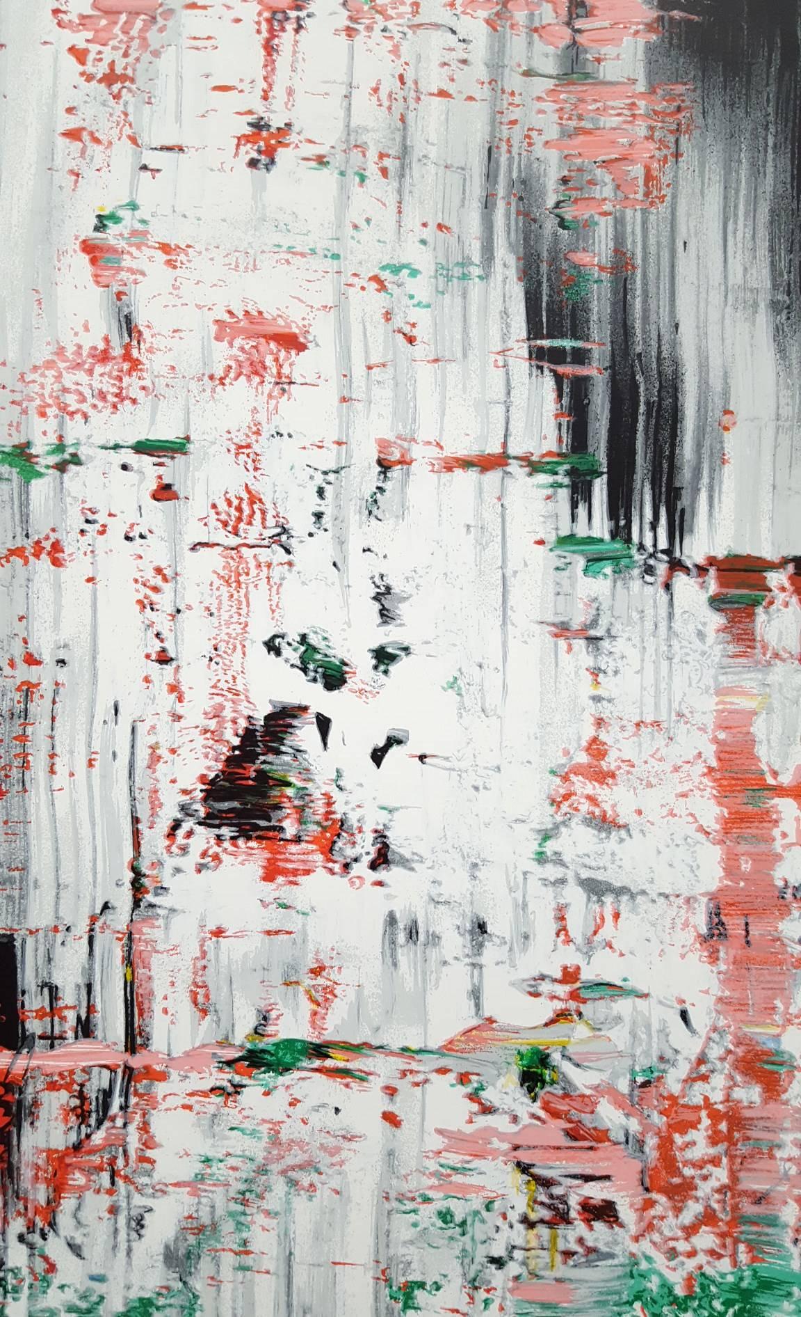 Eis 2, Ice 2 - Abstract Print by Gerhard Richter