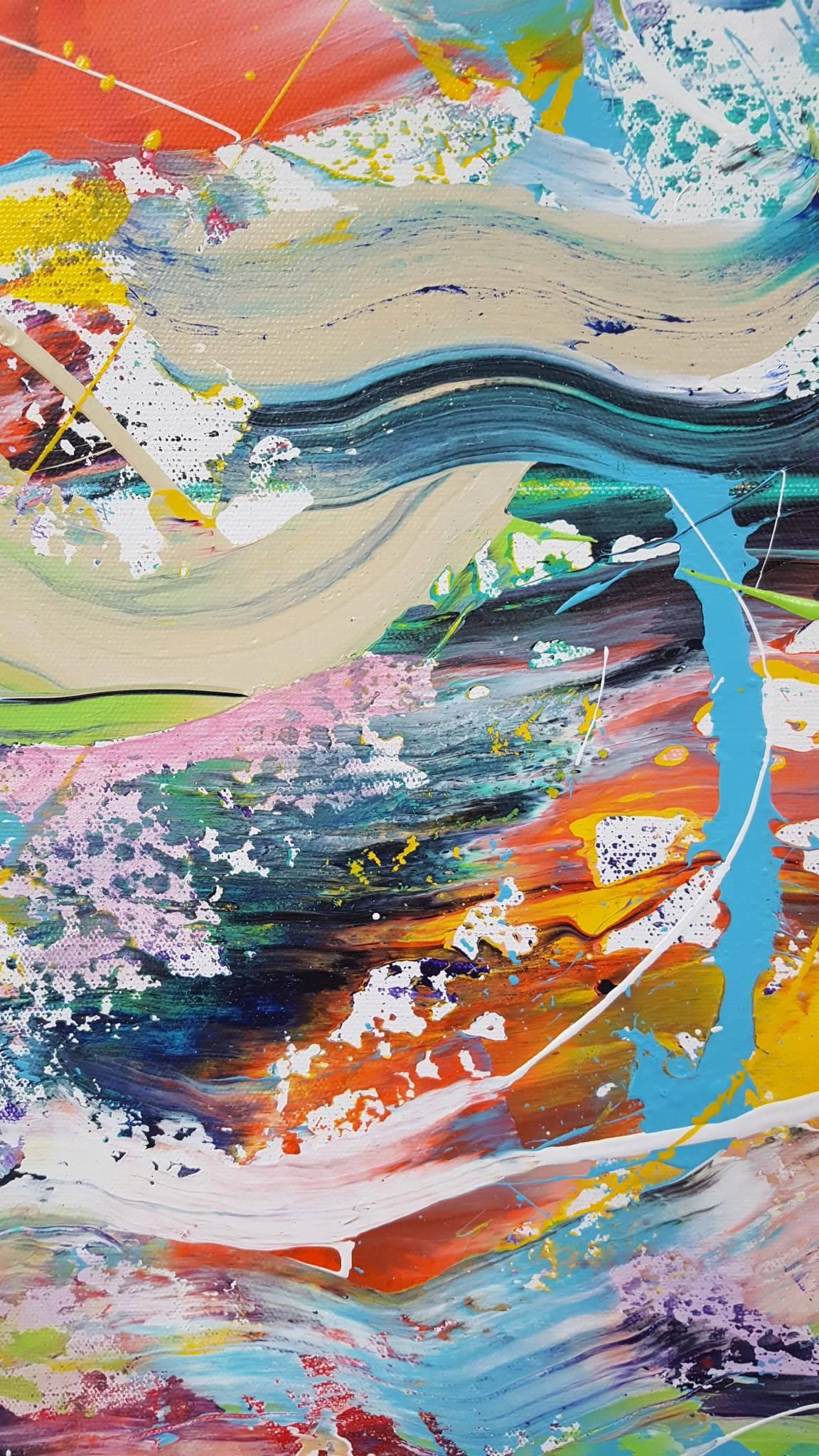 Jubilation - Abstract Painting by Jack Graves III
