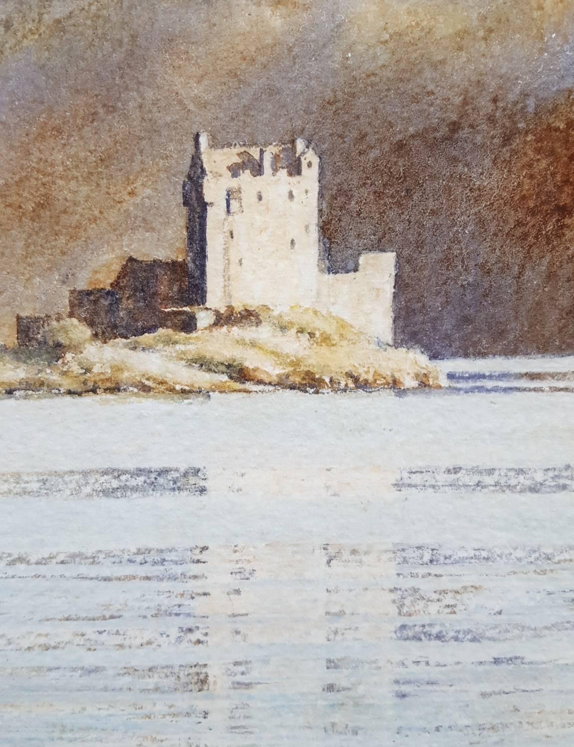 Eileen Donan, Loch Ness, Scotland. Fully Framed - Contemporary Art by Gillie Cawthorne