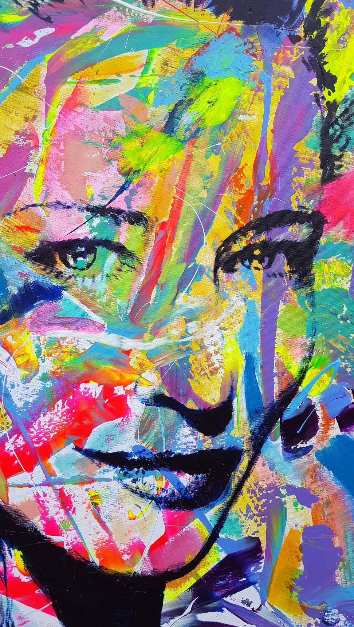 Cate Blanchett Icon - Painting by Jack Graves III