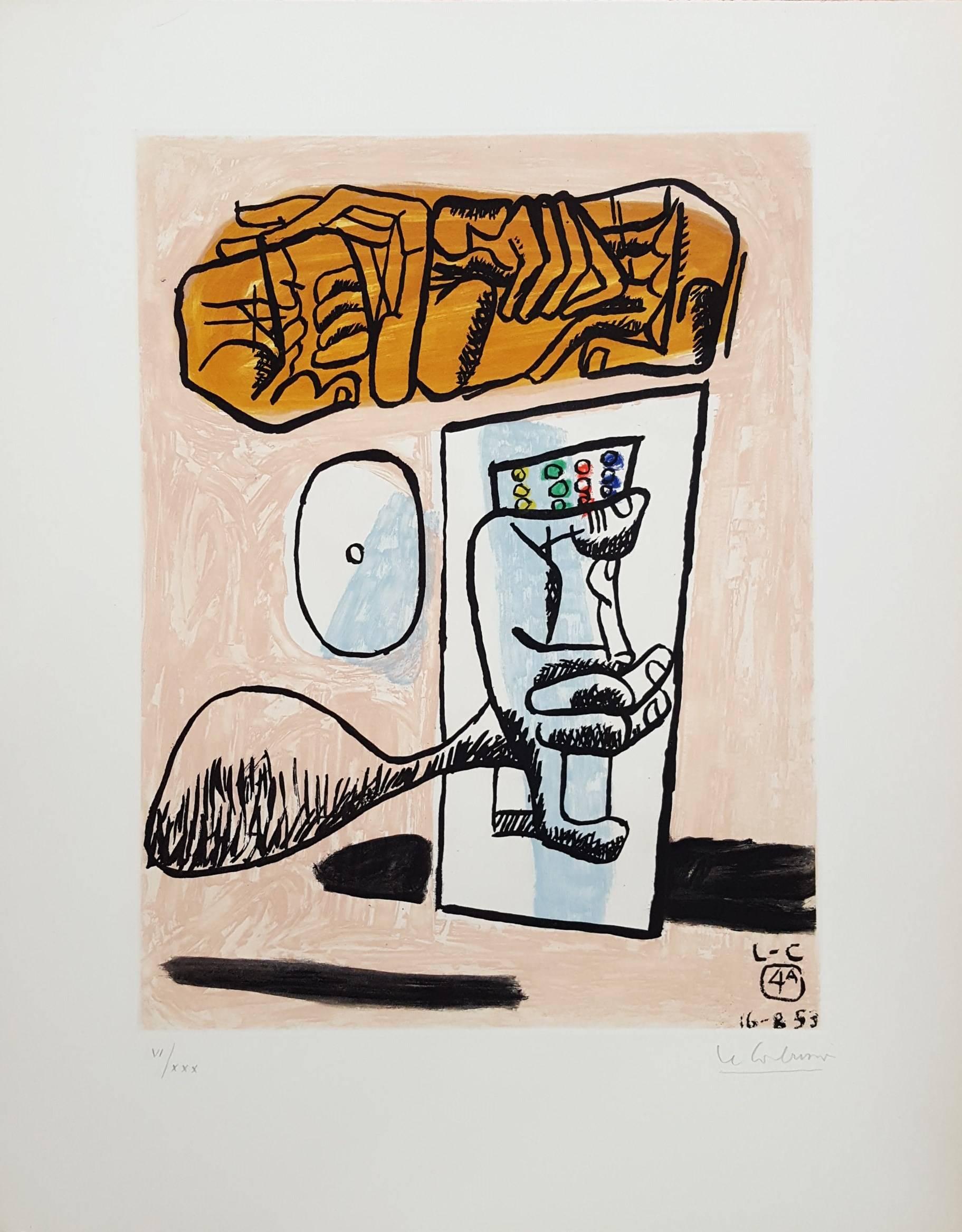 Unité, Planche 4 (Set of 2) – Print von Le Corbusier