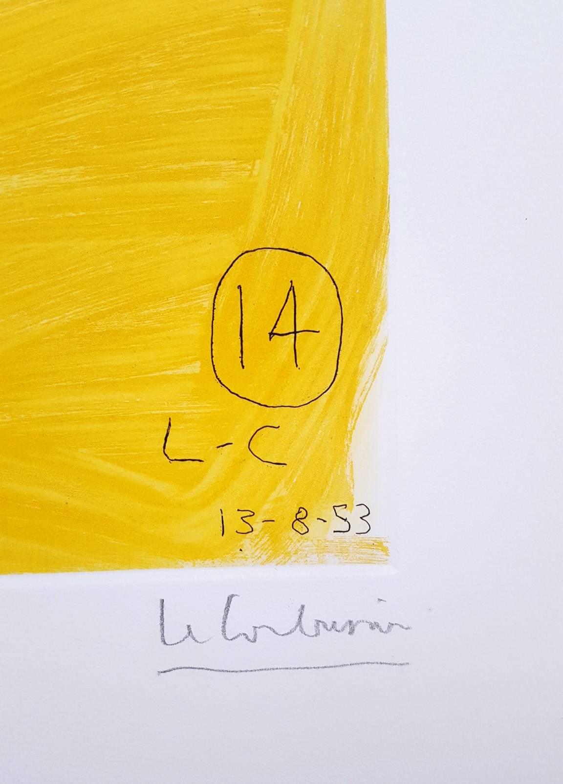Unité, Pflanzgefäß 14 (Set von 2) (Beige), Animal Print, von Le Corbusier
