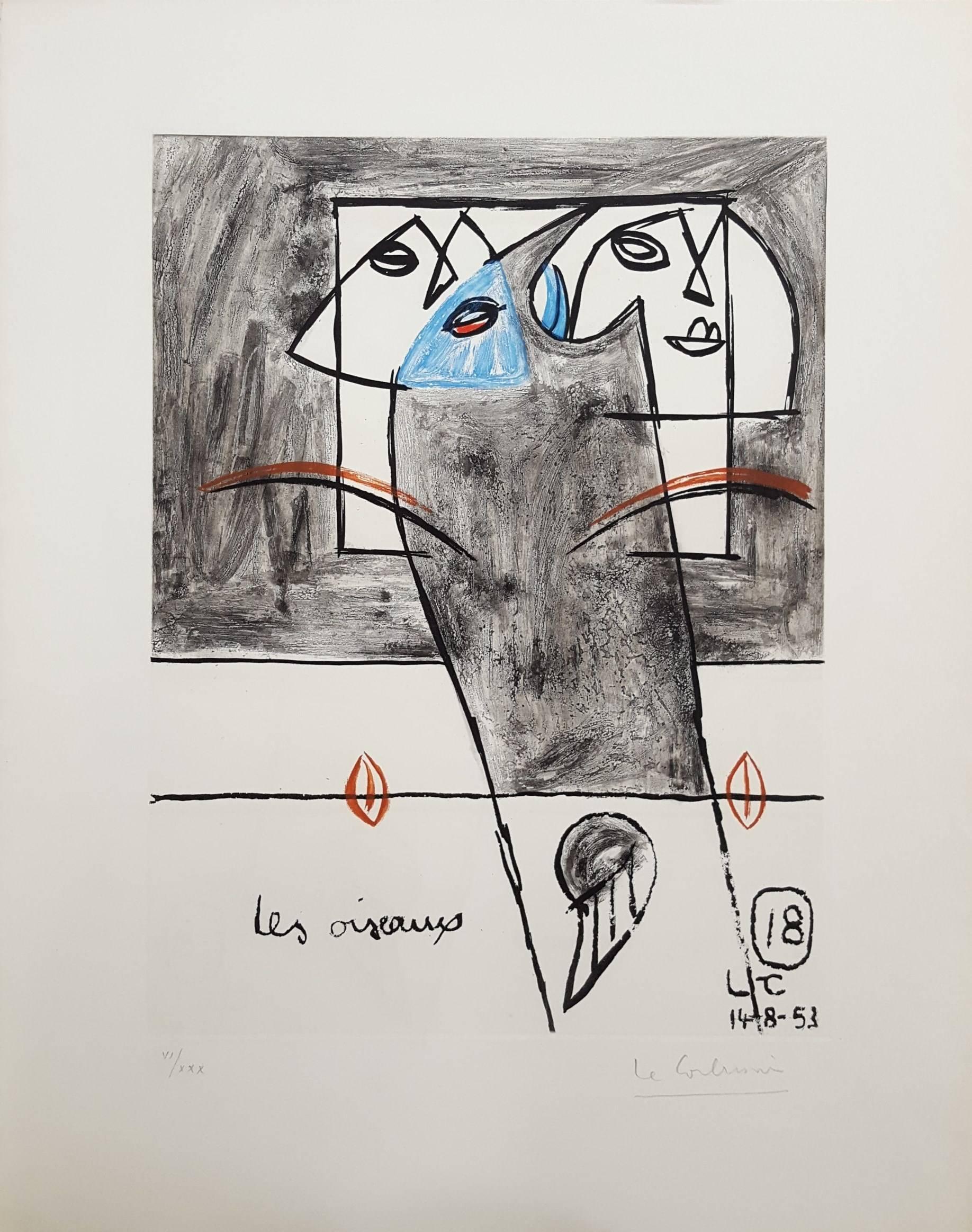 Unité, Planche 18 (Set of 2) – Print von Le Corbusier