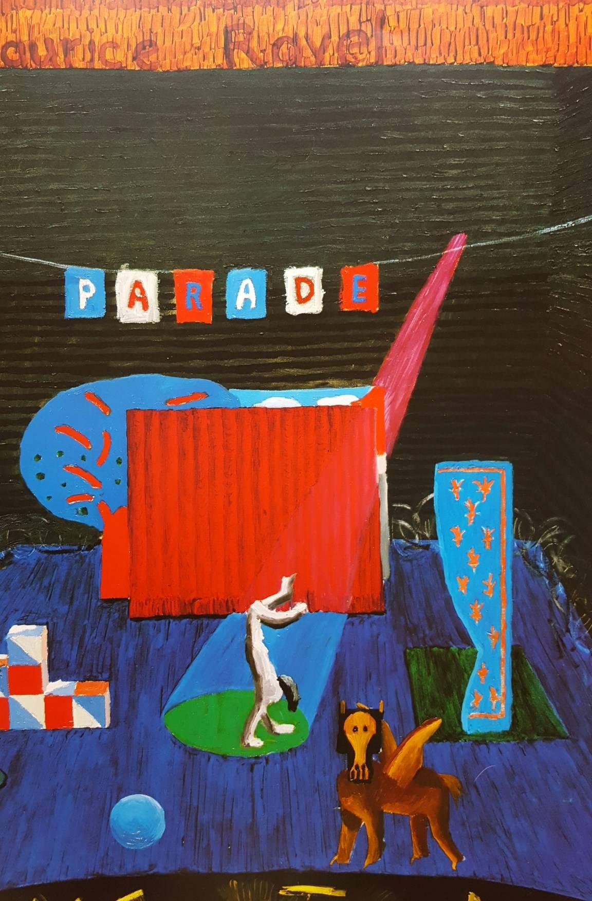 Set for Parade - Contemporary Print by David Hockney