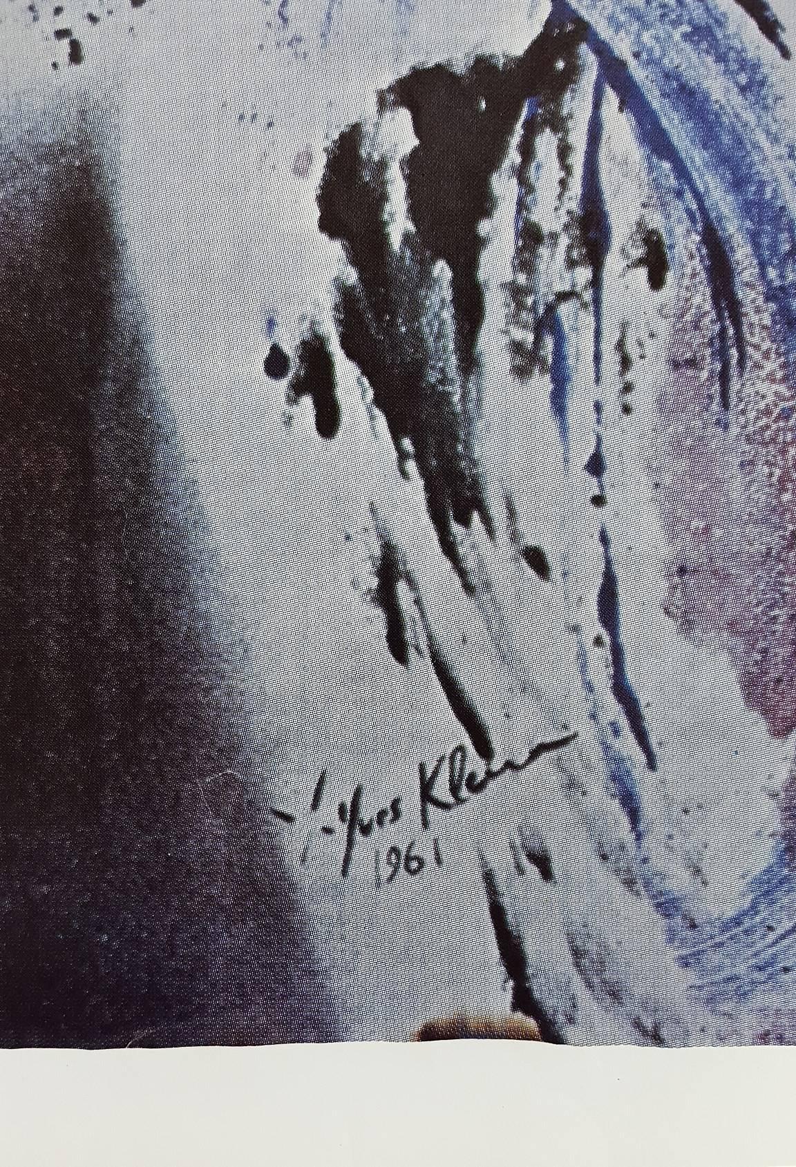 Shroud Anthropometry 20 - Vampire - Modern Print by Yves Klein