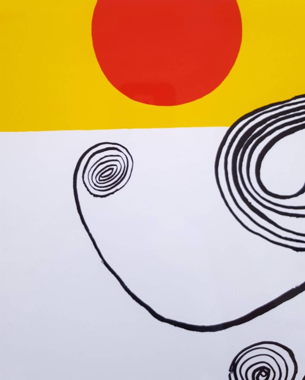 Untitled (Wire Figure) - Modern Print by Alexander Calder
