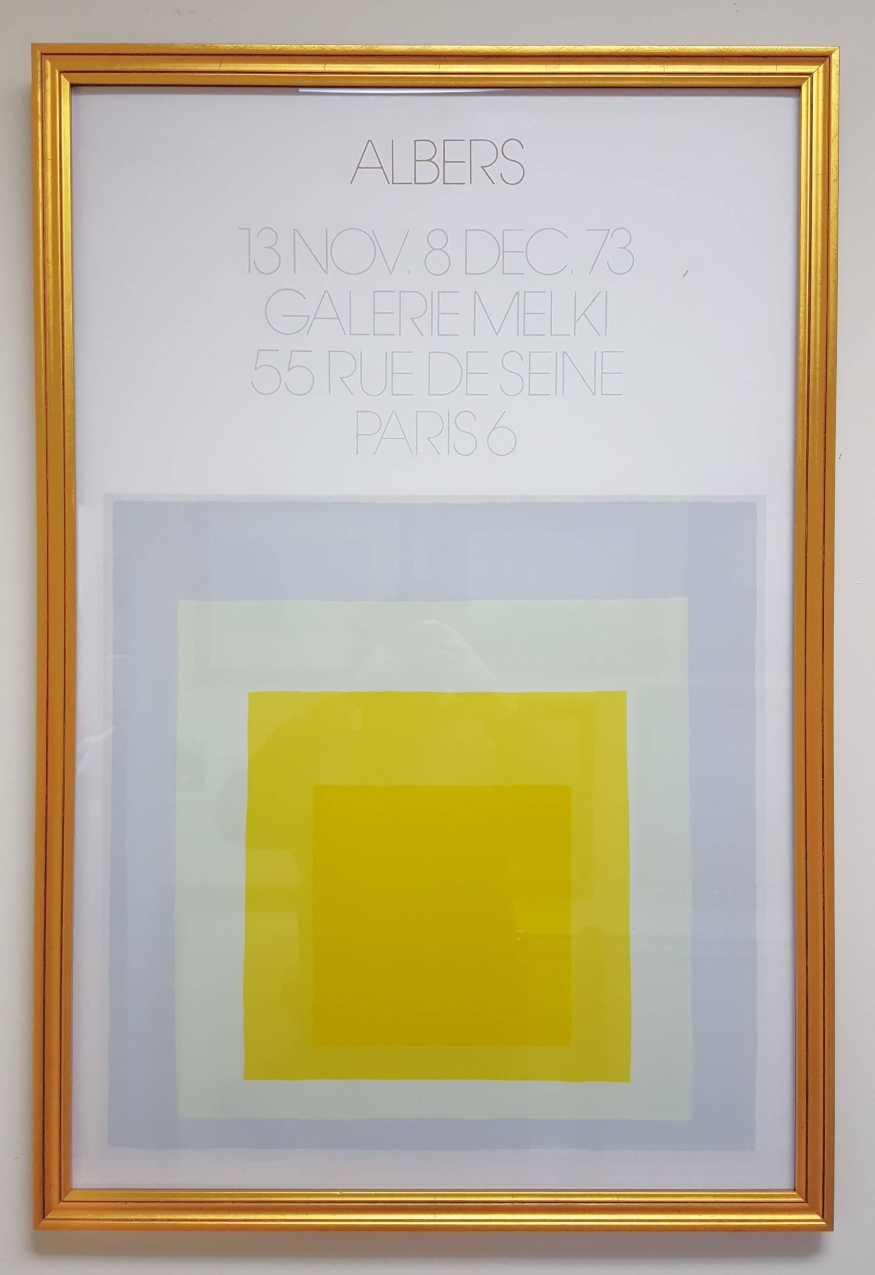 Homage to the Square: Galerie Melki 3 - Print by Josef Albers