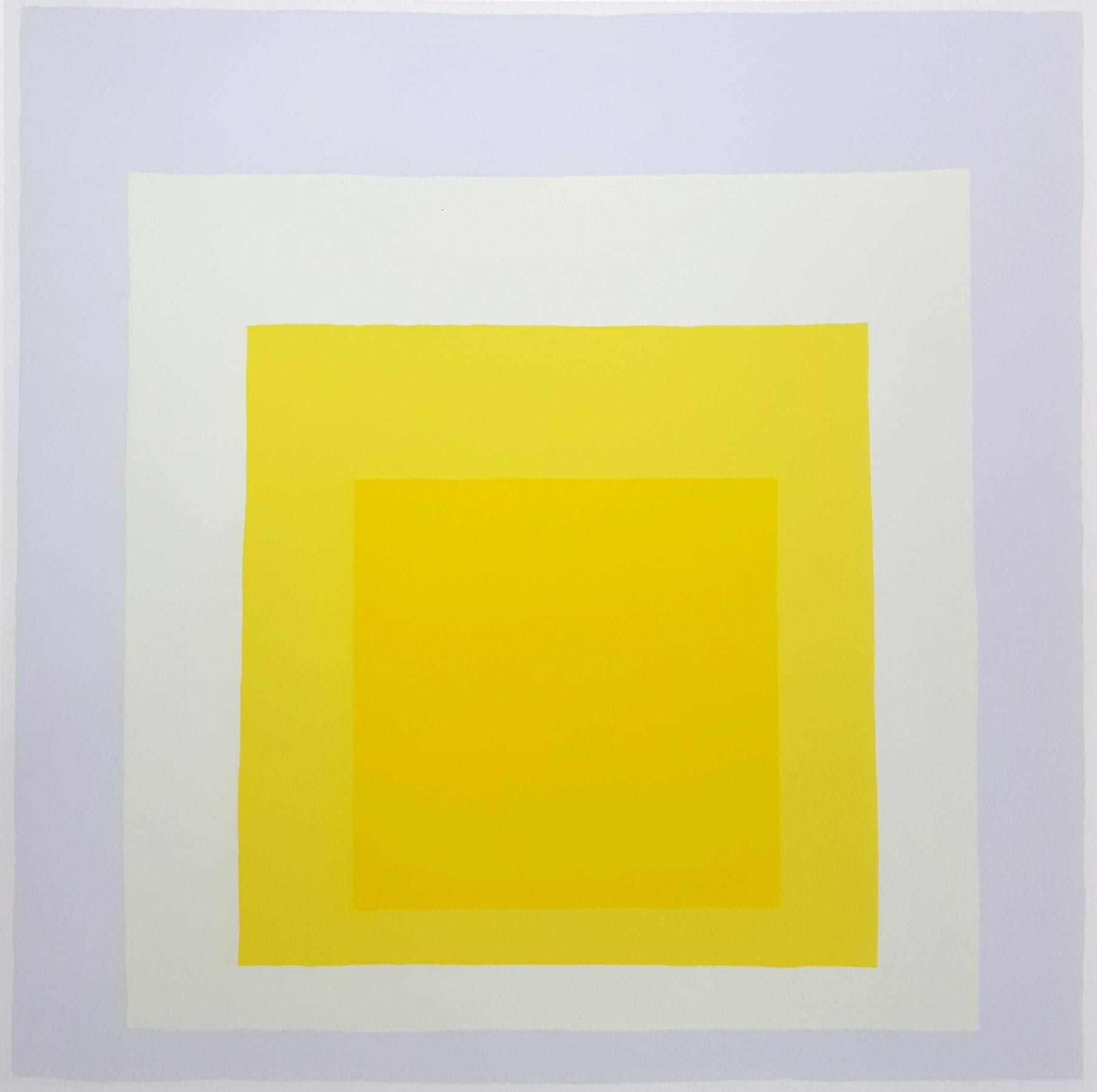 Homage to the Square: Galerie Melki 3 - Minimalist Print by Josef Albers