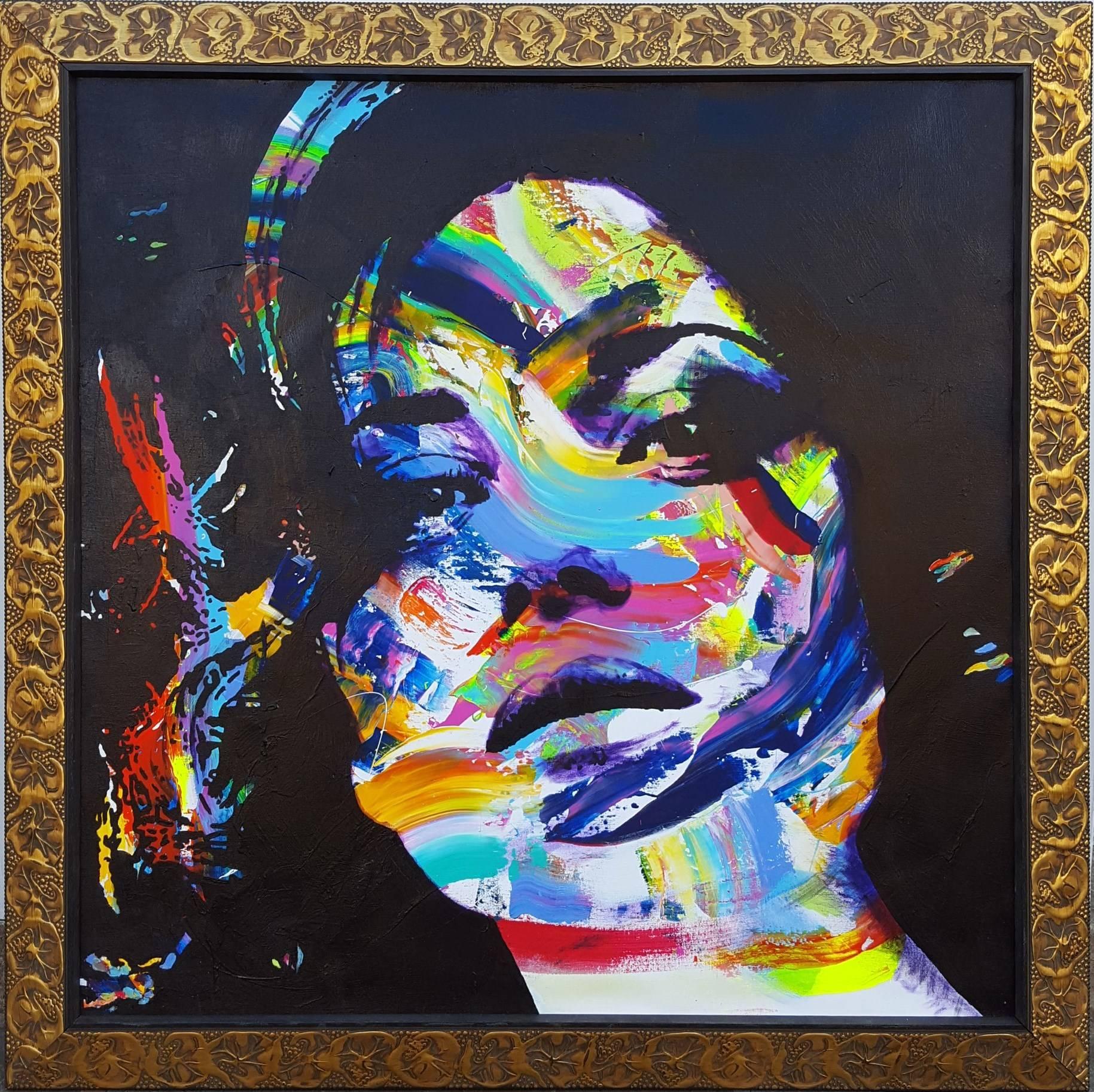 Marion Cotillard Icon - Painting by Jack Graves III