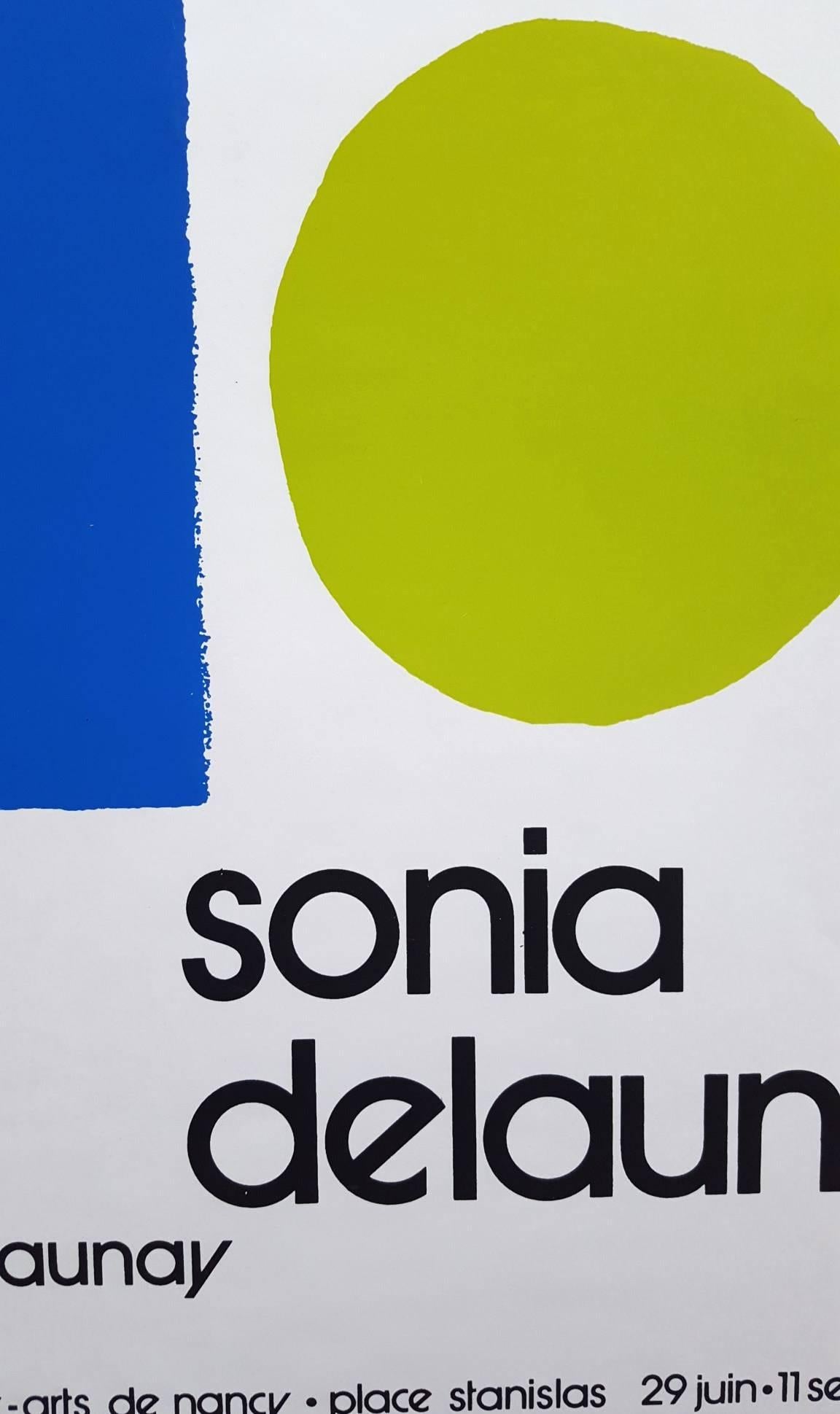 Musee des Beaux-Arts: Sonia Delaunay & Robert Delaunay - Abstract Print by (after) Sonia Delaunay