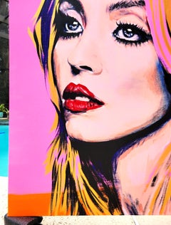 Sydney Sweeney /// Jack Graves – Zeitgenössisches Porträt im Pop-Art-Stil – „Euphoria“