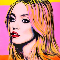 Sydney Sweeney /// Jack Graves – Zeitgenössisches Porträt im Pop-Art-Stil – „Euphoria“