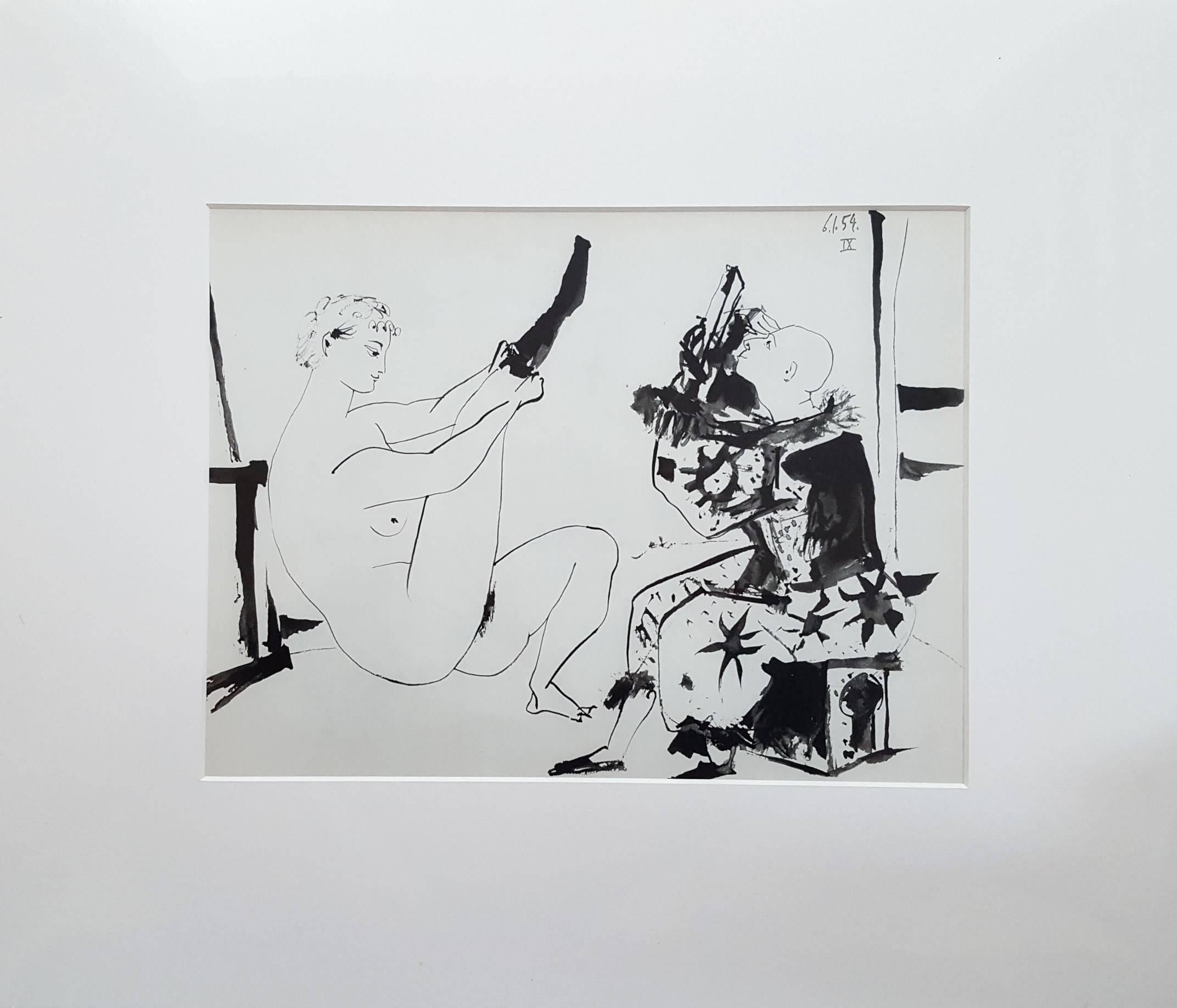 La Comedie Humaine - Print by (after) Pablo Picasso