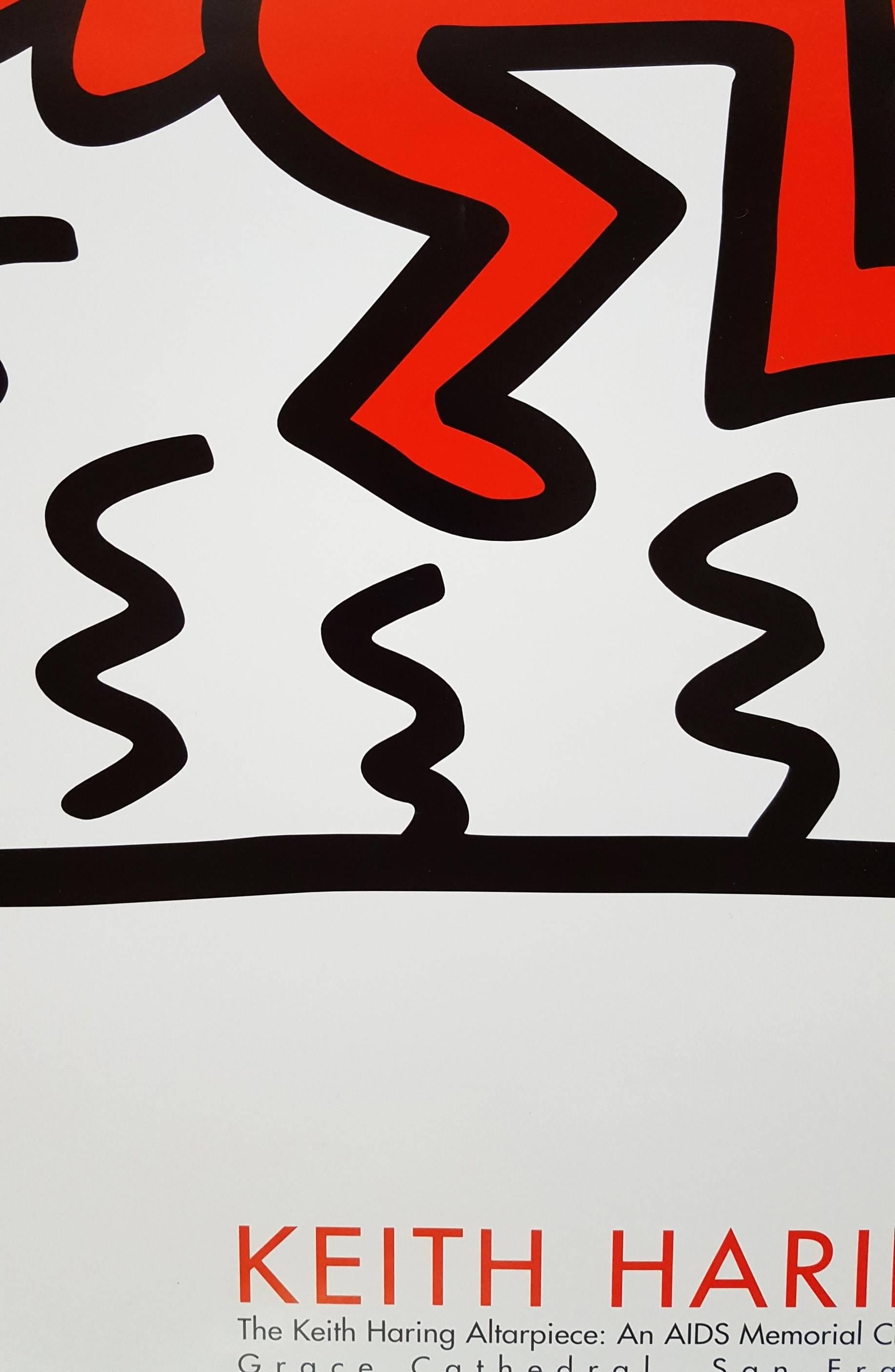 Altarbild von Keith Haring: Ein AIDS Memorial Chapel Project 5